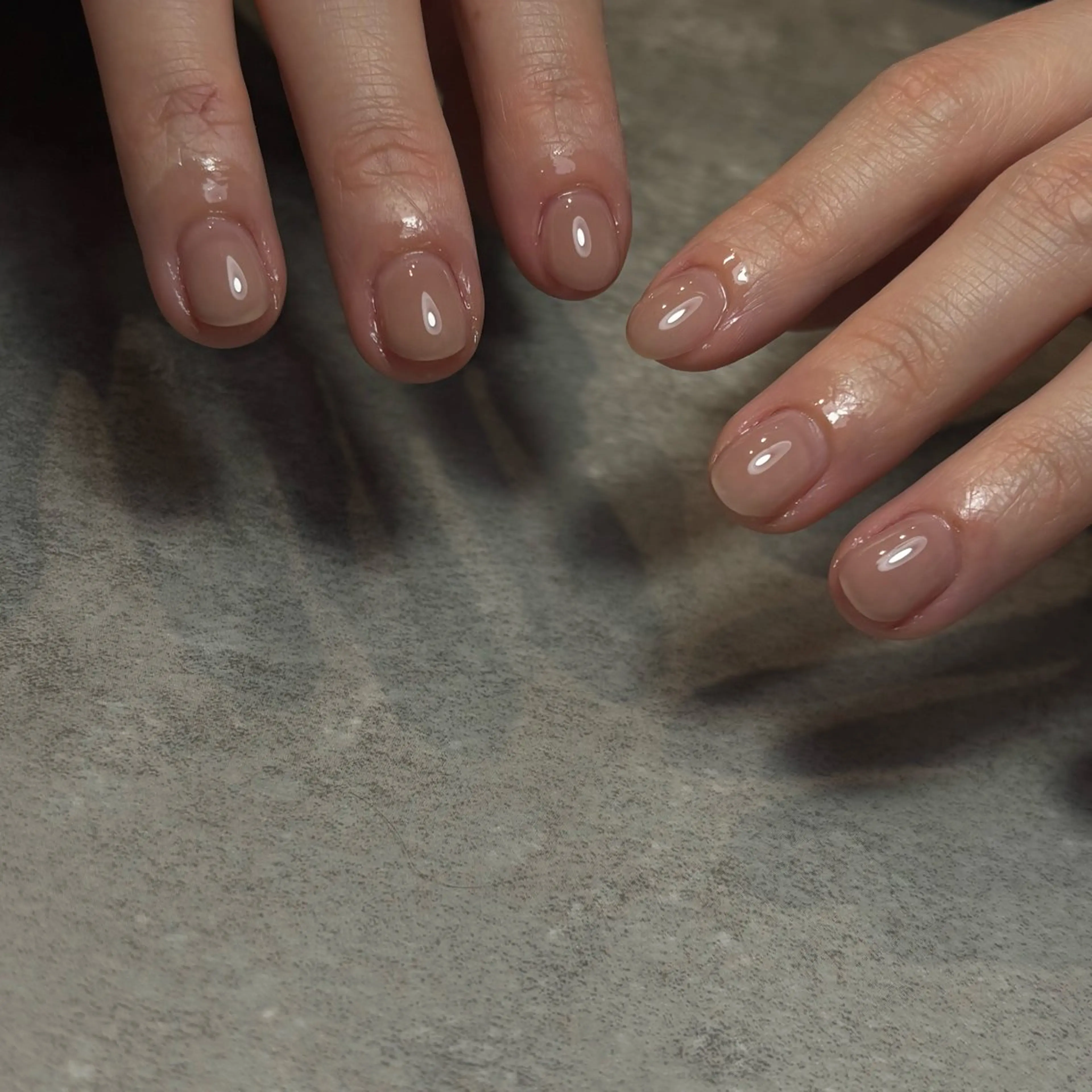 ネイル ハンドネイル nagaoフィルイン パラジェル長さだしのネイルデザイン