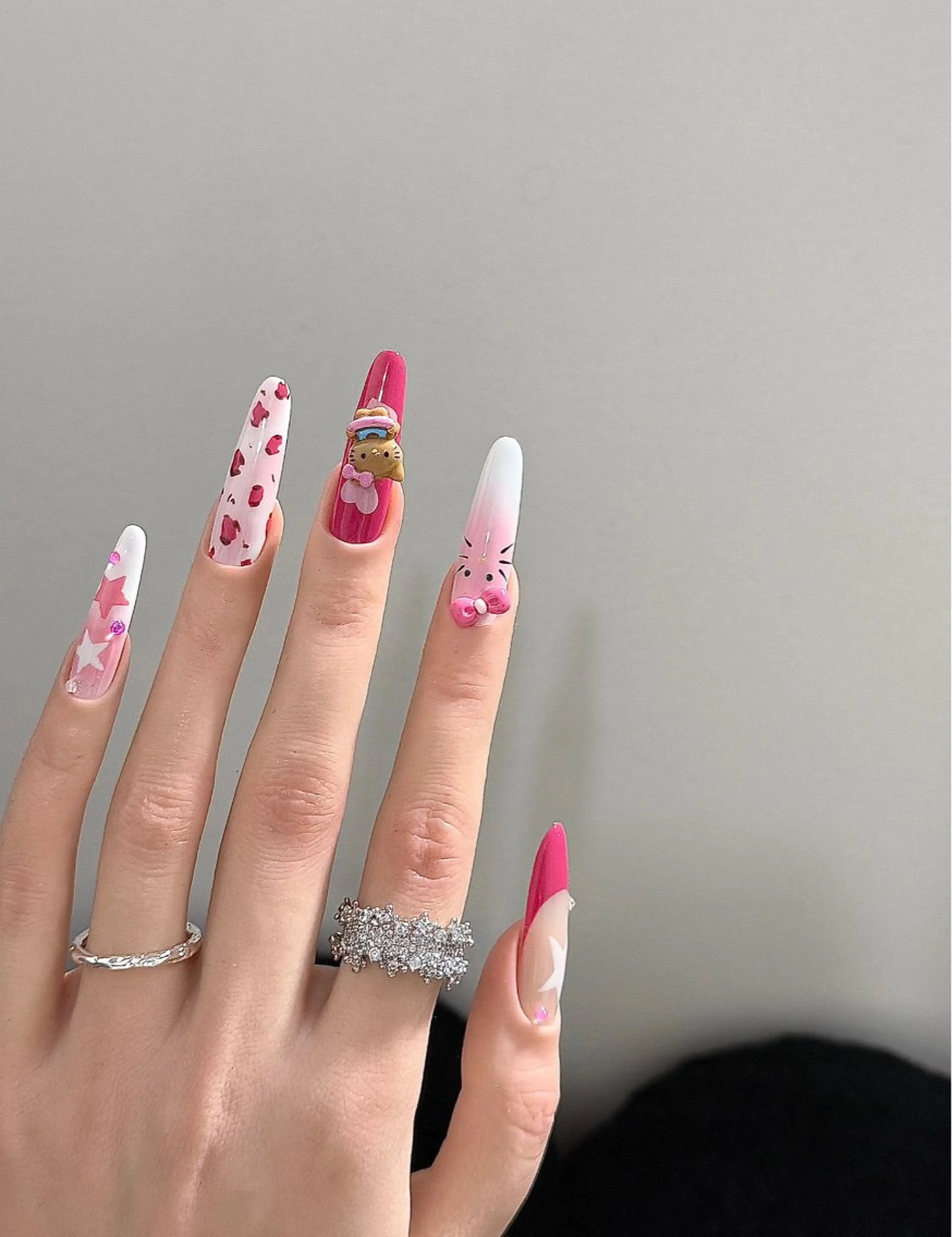 ネイル ハンドネイル ハンドケア Panda chan Novaのネイルデザイン