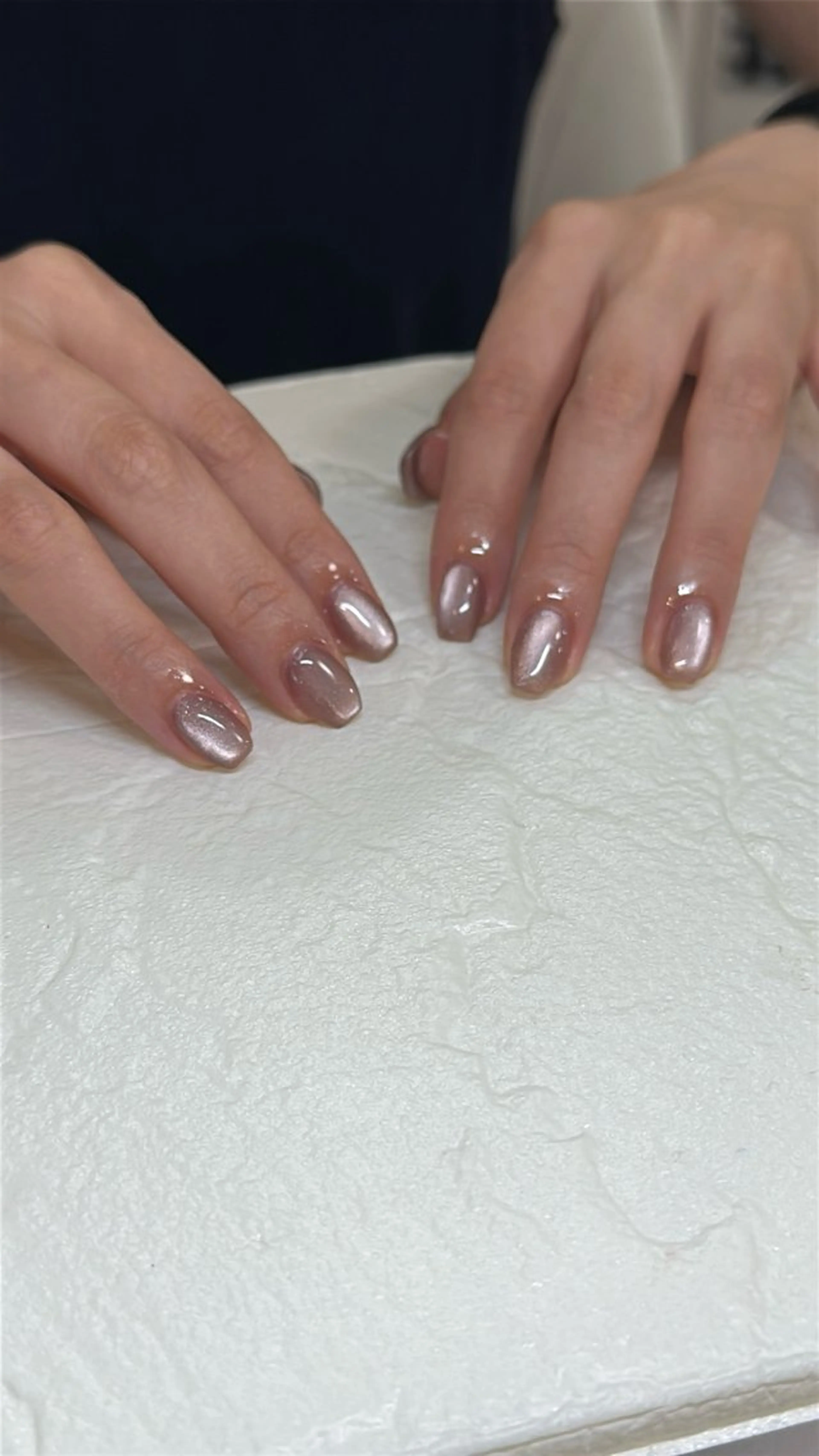 ネイル マグネットネイル ワンホンネイル ハンドネイル lalaroom. nailsalon航空公園店所属・lala room.のネイルデザイン