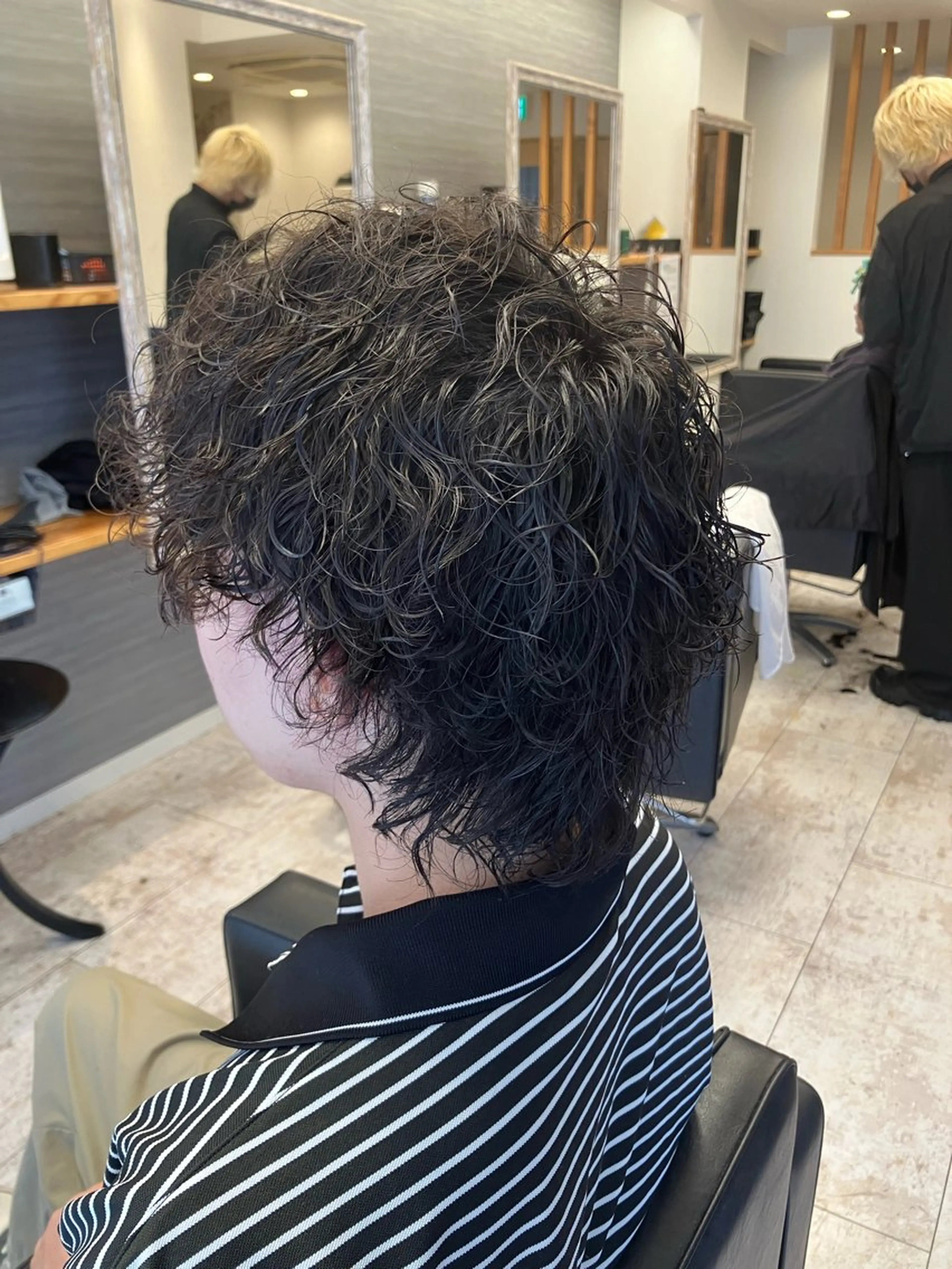 パーマ メンズ カット パーマ メンズ特化/パーマ/ フェードWATARUのヘアスタイル