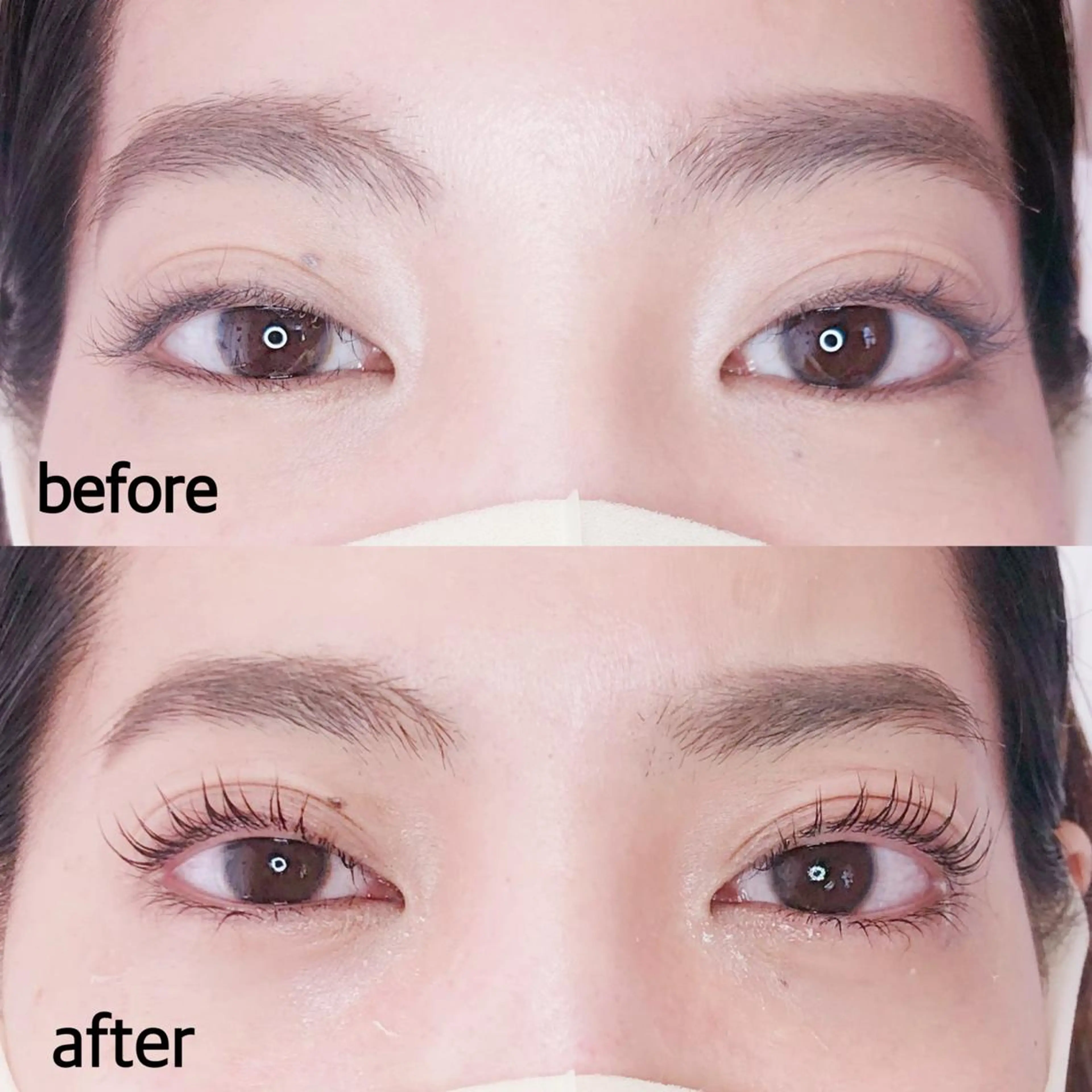 マツエク・マツパ パリジェンヌラッシュリフト マツパ パーフェクトウィンク ちぢいわみのりのマツエク・マツパデザイン