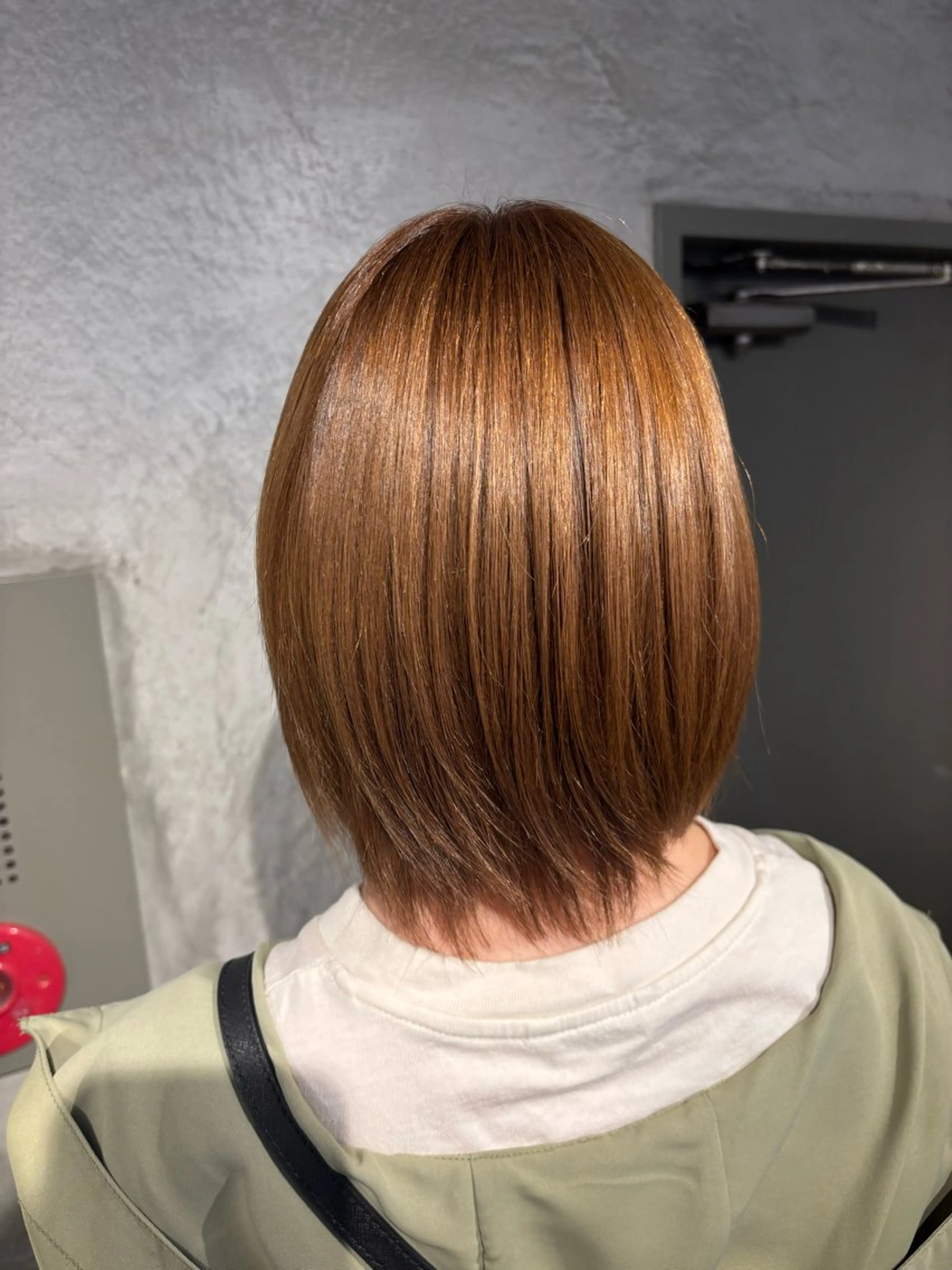 ショート カラー イルミナカラー ヘアカラー マツナガ トモコのヘアスタイル