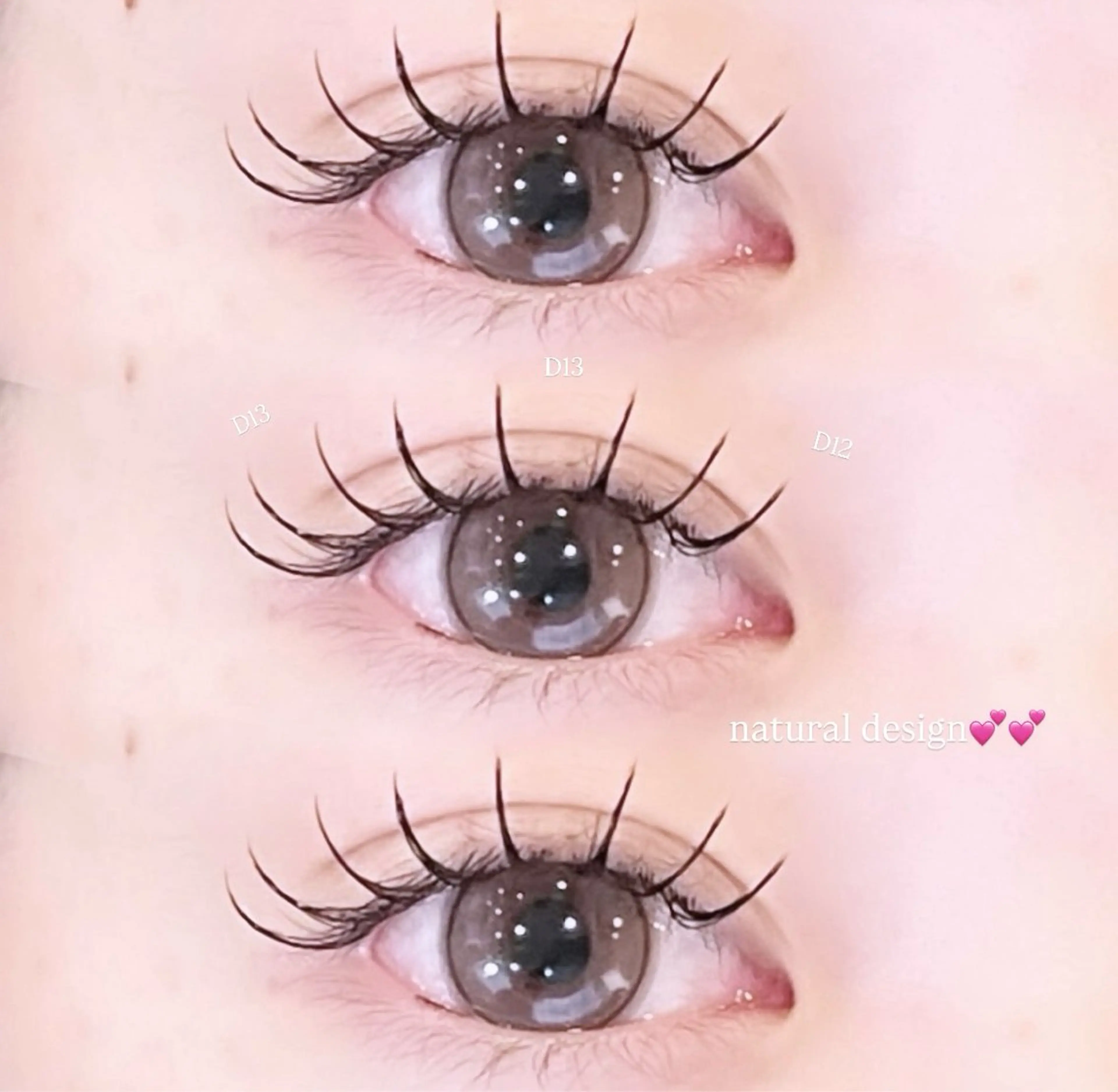 マツエク・マツパ 束感まつ毛 フラットラッシュ ナチュラル マツエク 🎀millie ainee♡田畑🎀のマツエク・マツパデザイン