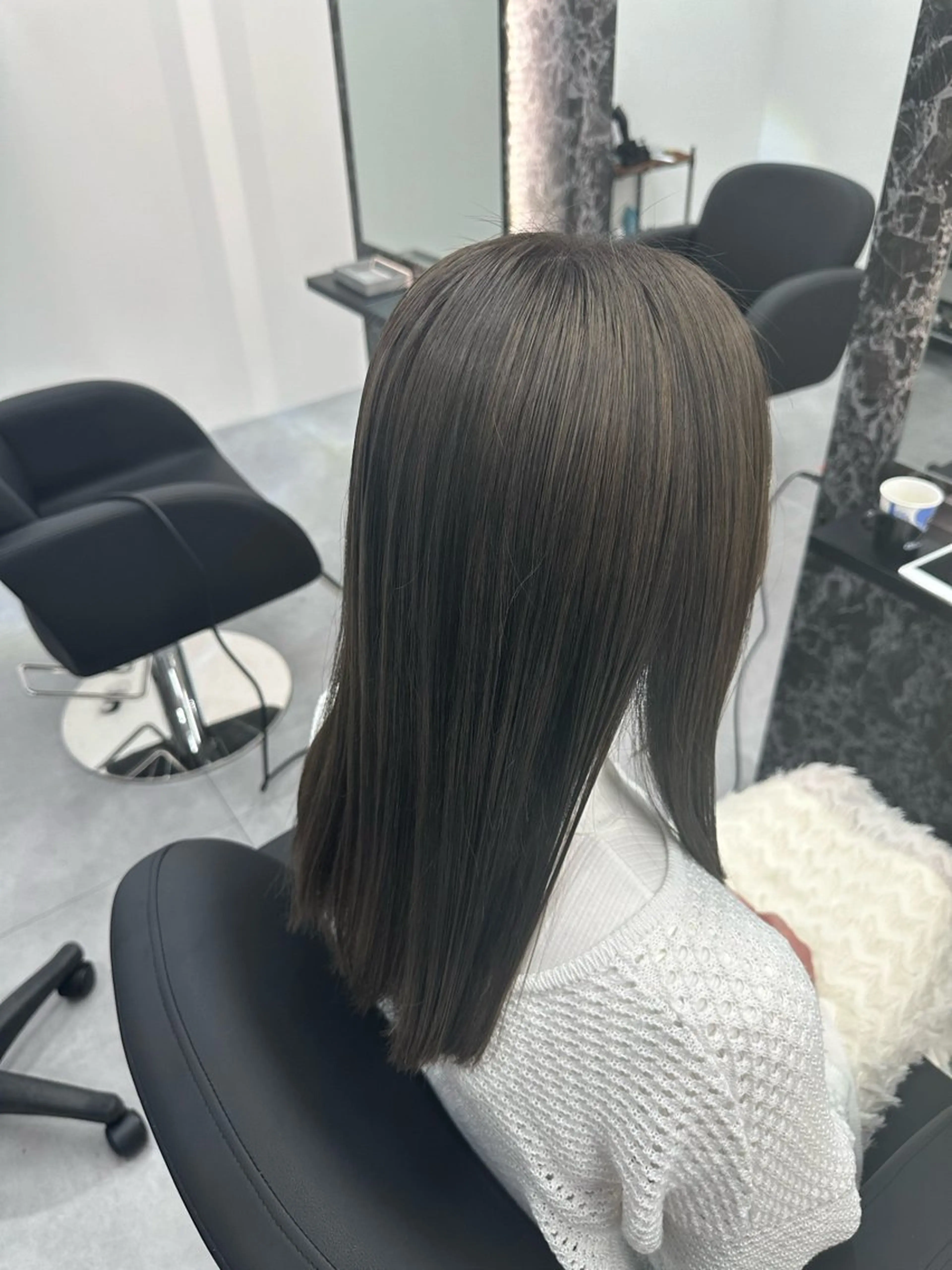 セミロング 大日方 祐介のヘアスタイル