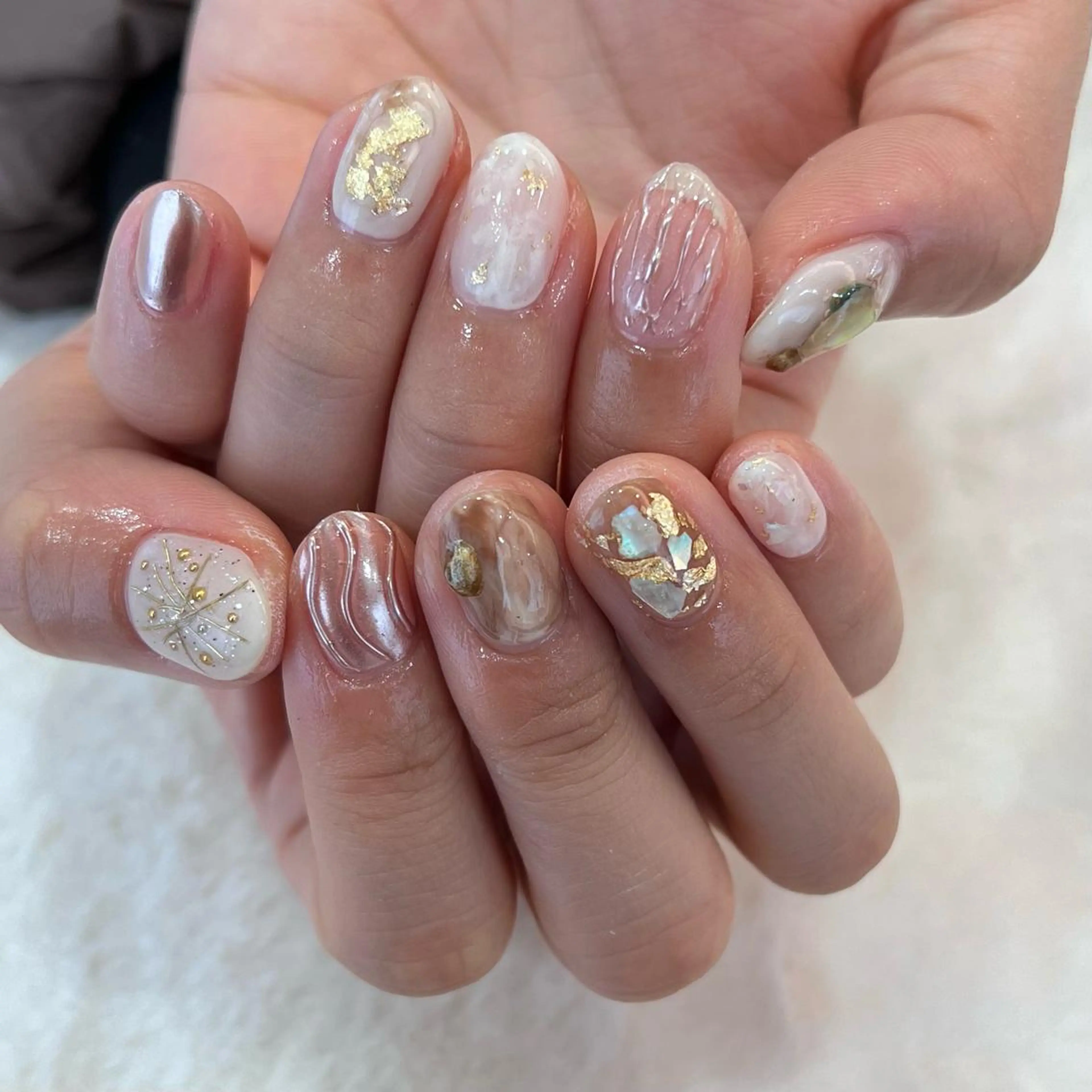 ネイル ハンドネイル 河野 弥月のネイルデザイン