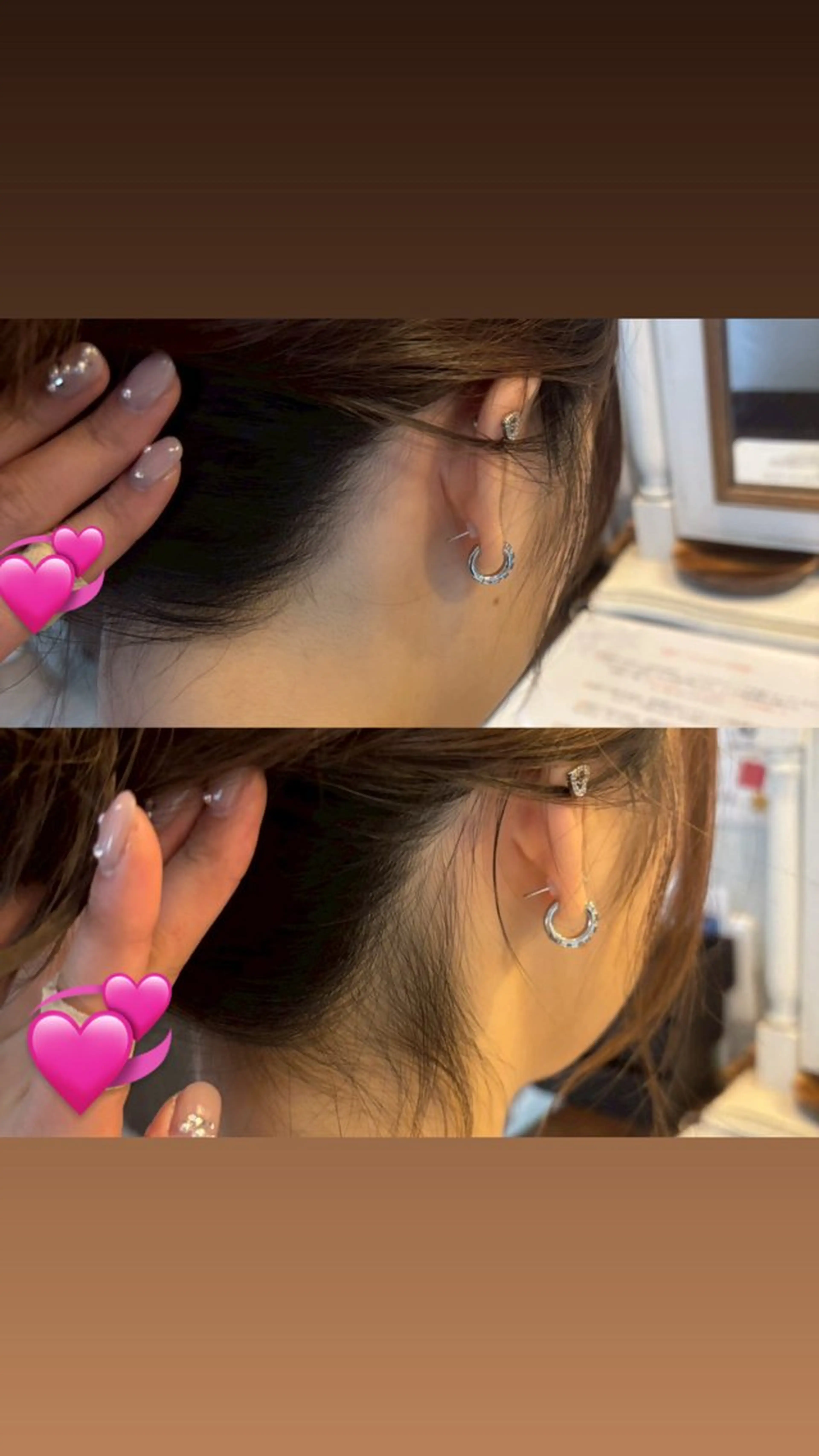 エステ リラク 石田 樹里のヘアスタイル