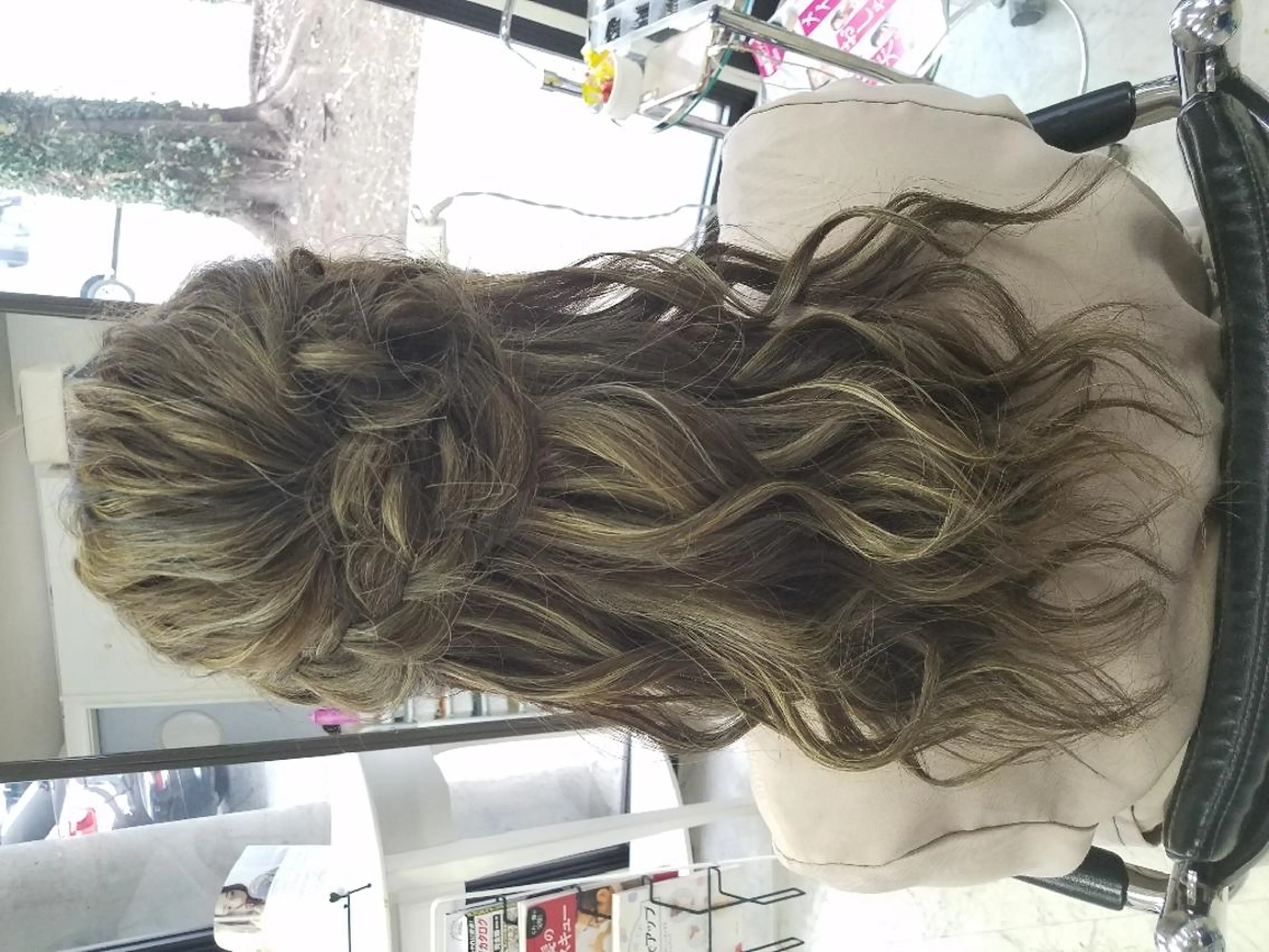 ヘアセットの写真