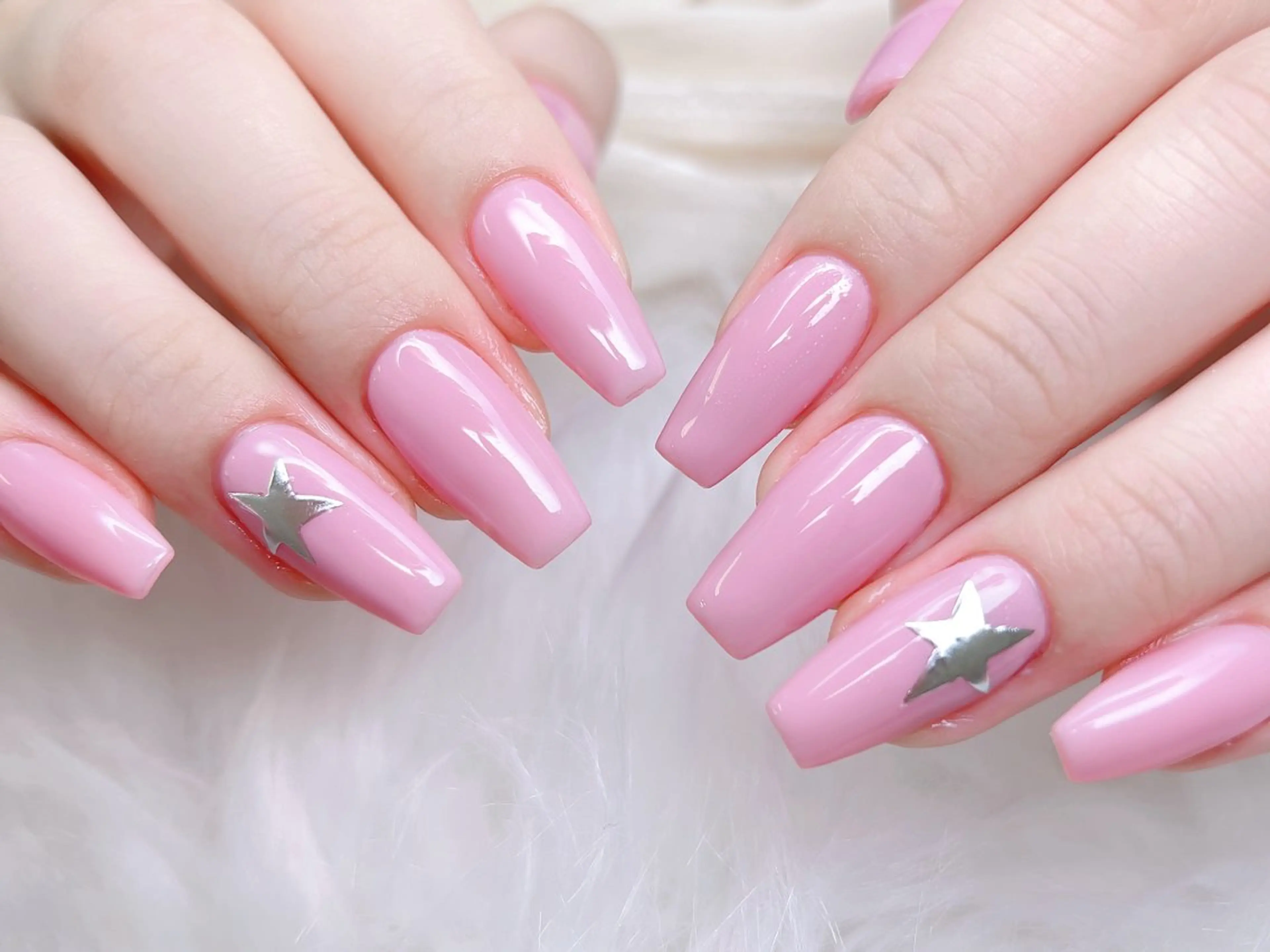 ネイル ハンドネイル M🌷nail 長さだし専門店のネイルデザイン