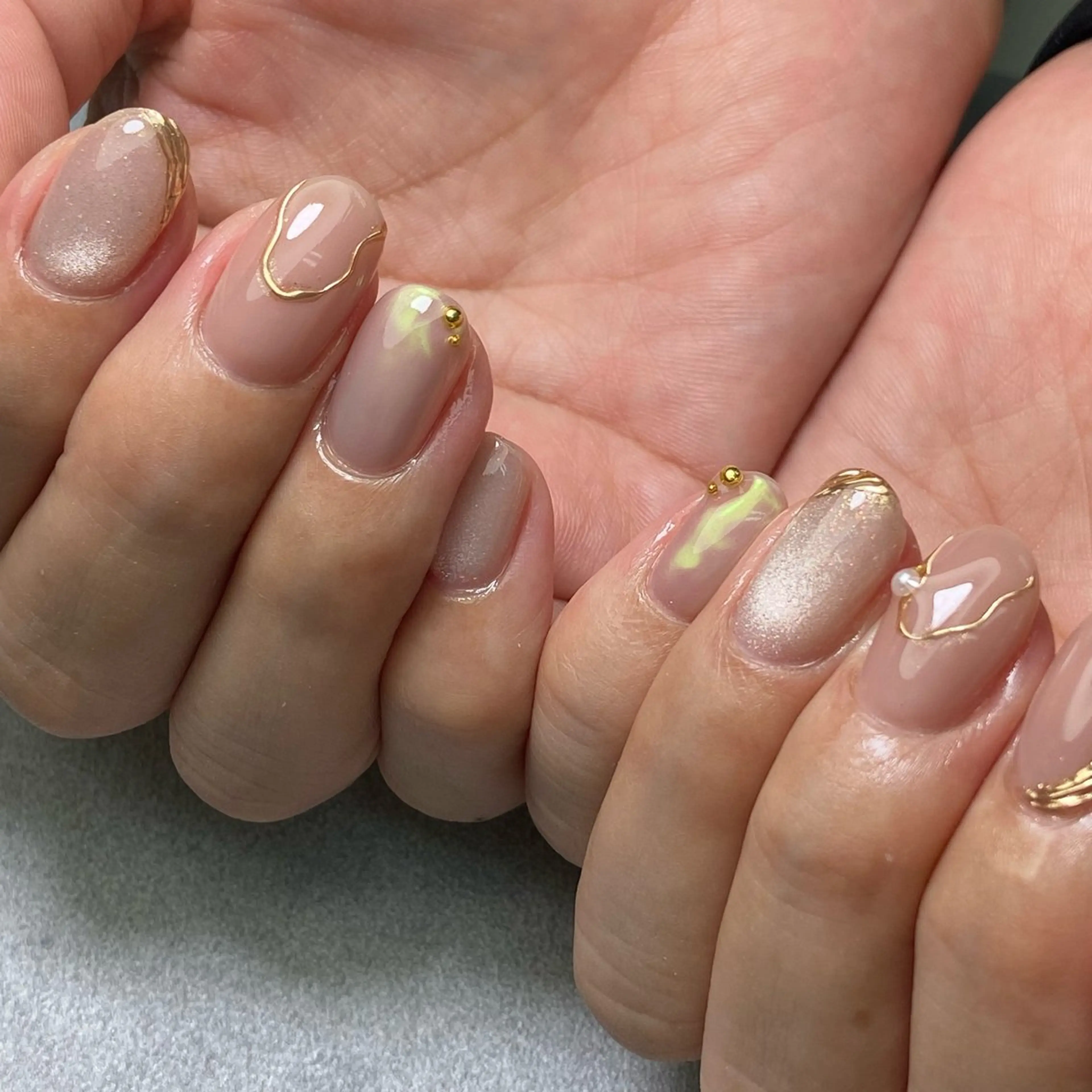 ネイル ハンドネイル nail salon Lumièreのネイルデザイン