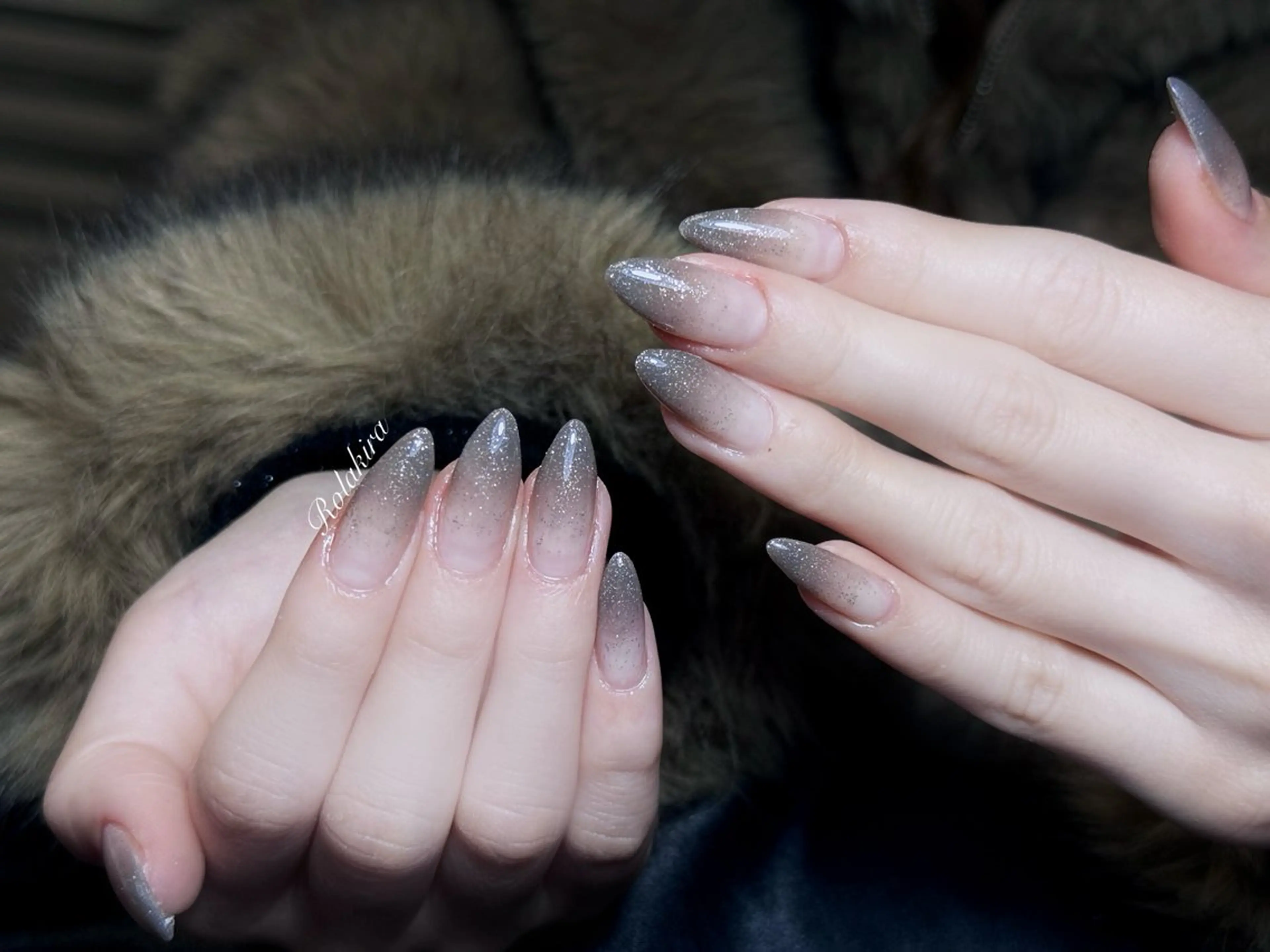 ネイル チークネイル 長さ出し フレンチネイル ジェルネイル 韓国ネイル ハンドネイル Rola kira nail salon所属・Rola kira 麗のネイルデザイン