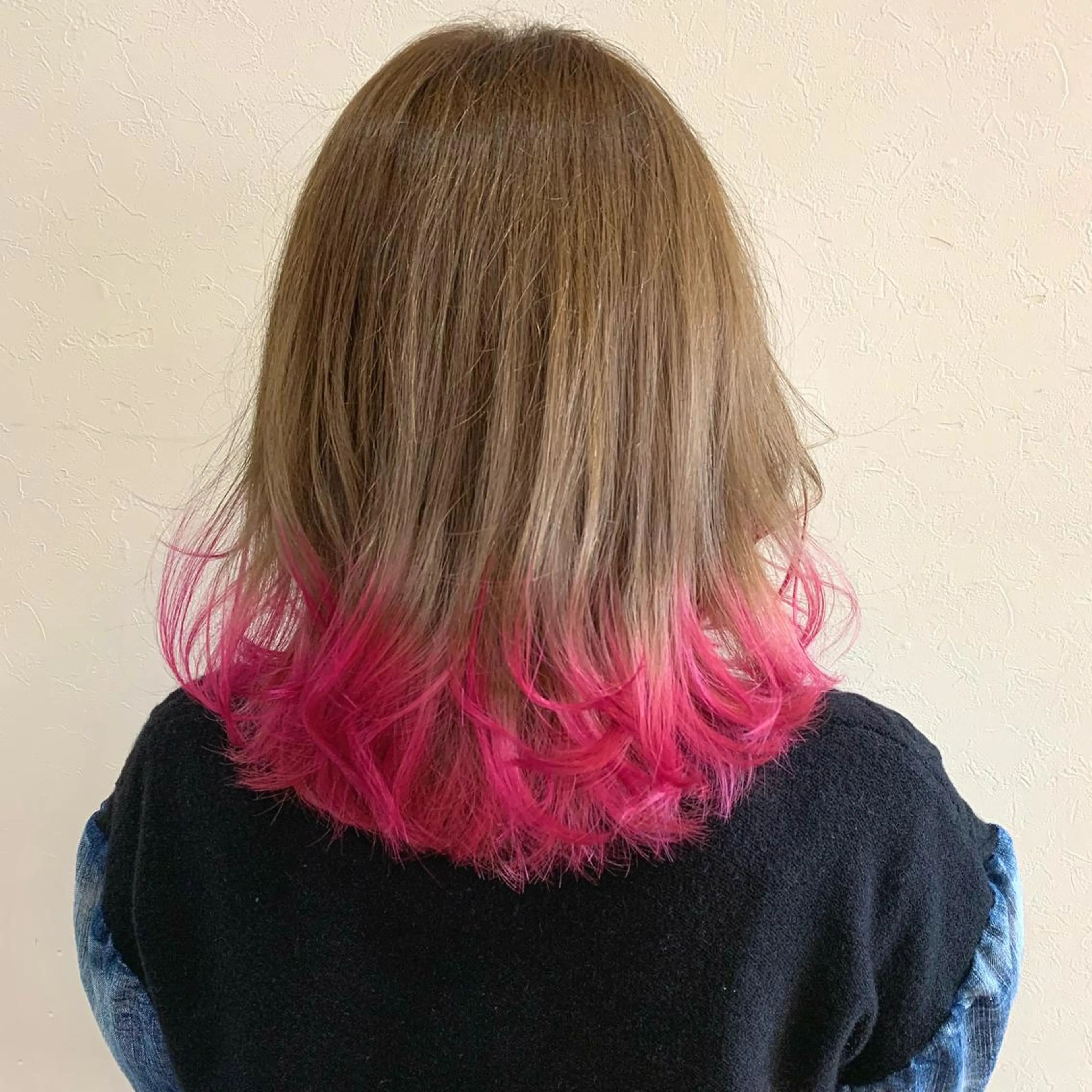 セミロング カラー Freez狭間 裕美のヘアスタイル