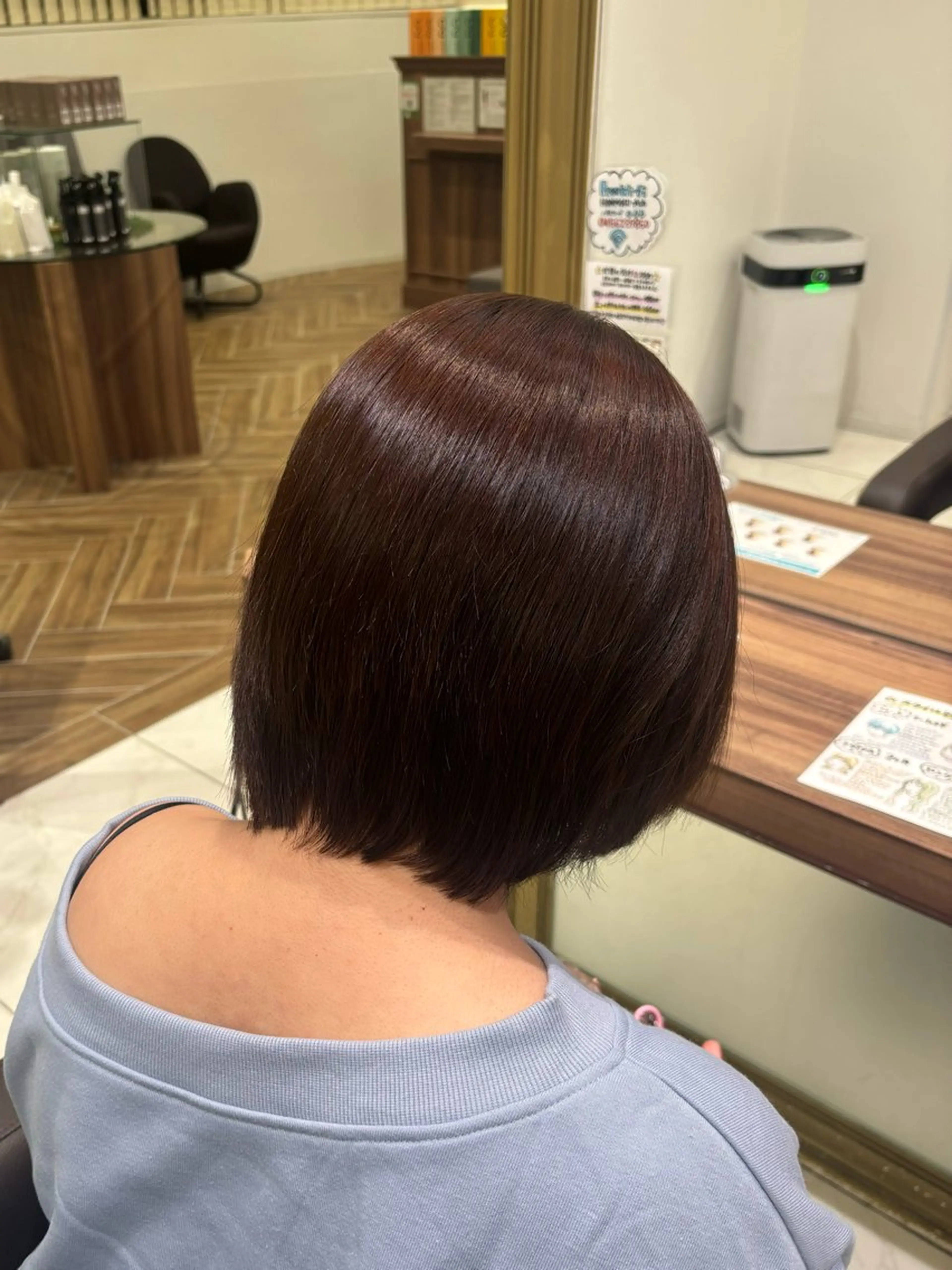 ショート パーマ 縮毛矯正 兵頭こころ モデル様募集中🎀のヘアスタイル