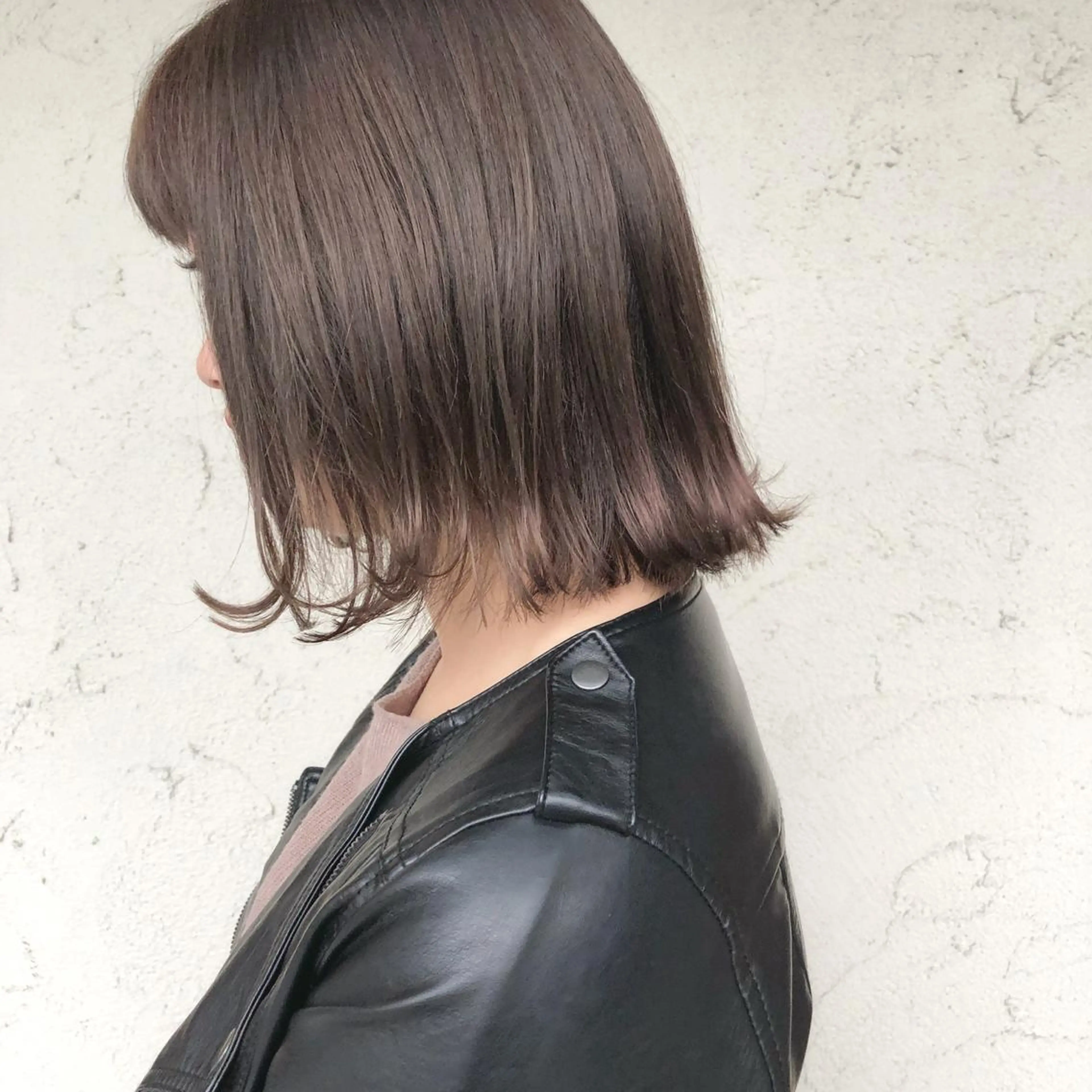 ミディアム カラー ブリーチ 透明感カラー 艶髪育成サロン 京橋　shinのヘアスタイル