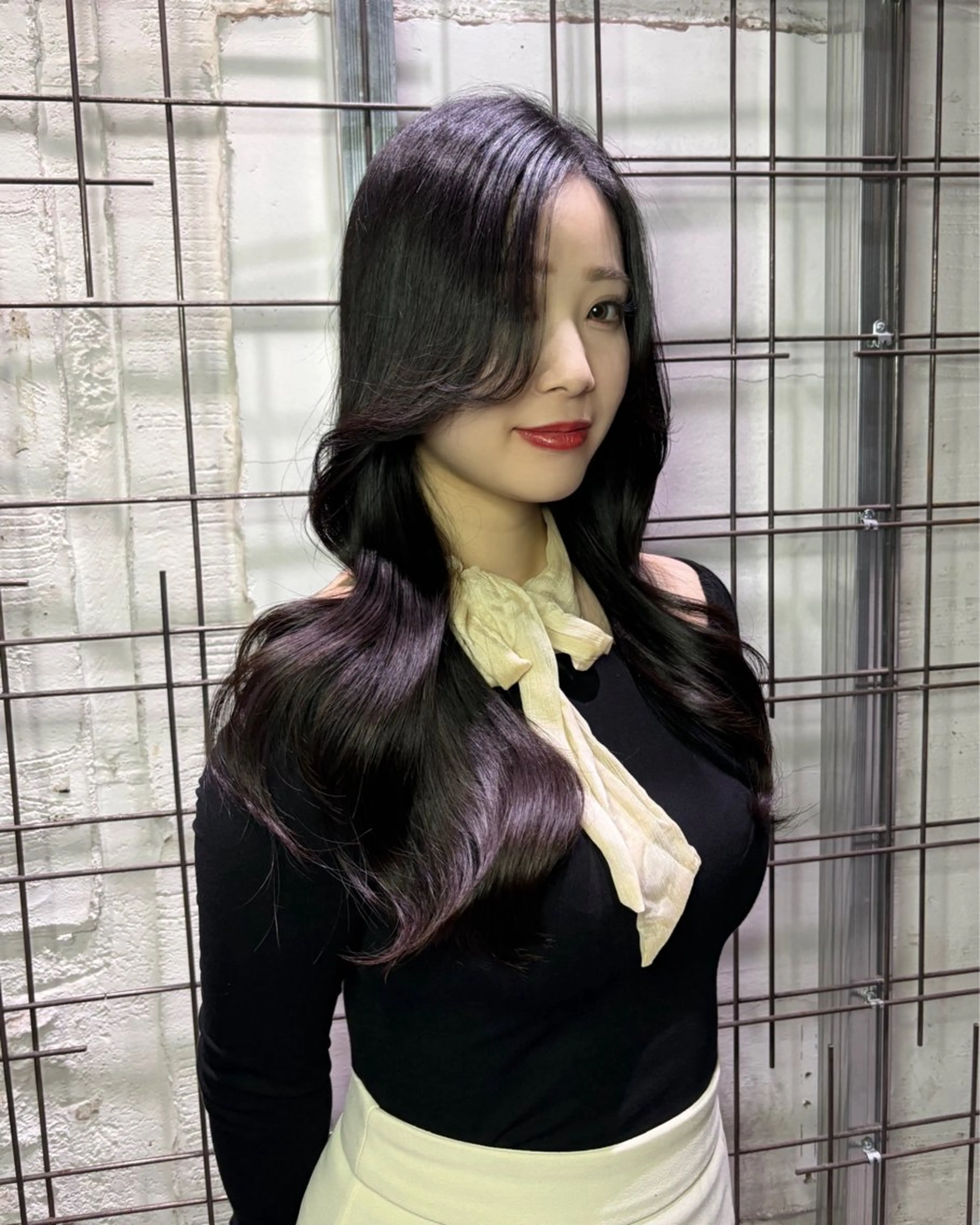 カラー AYANE 韓国ヘア /レイヤーカットのヘアスタイル