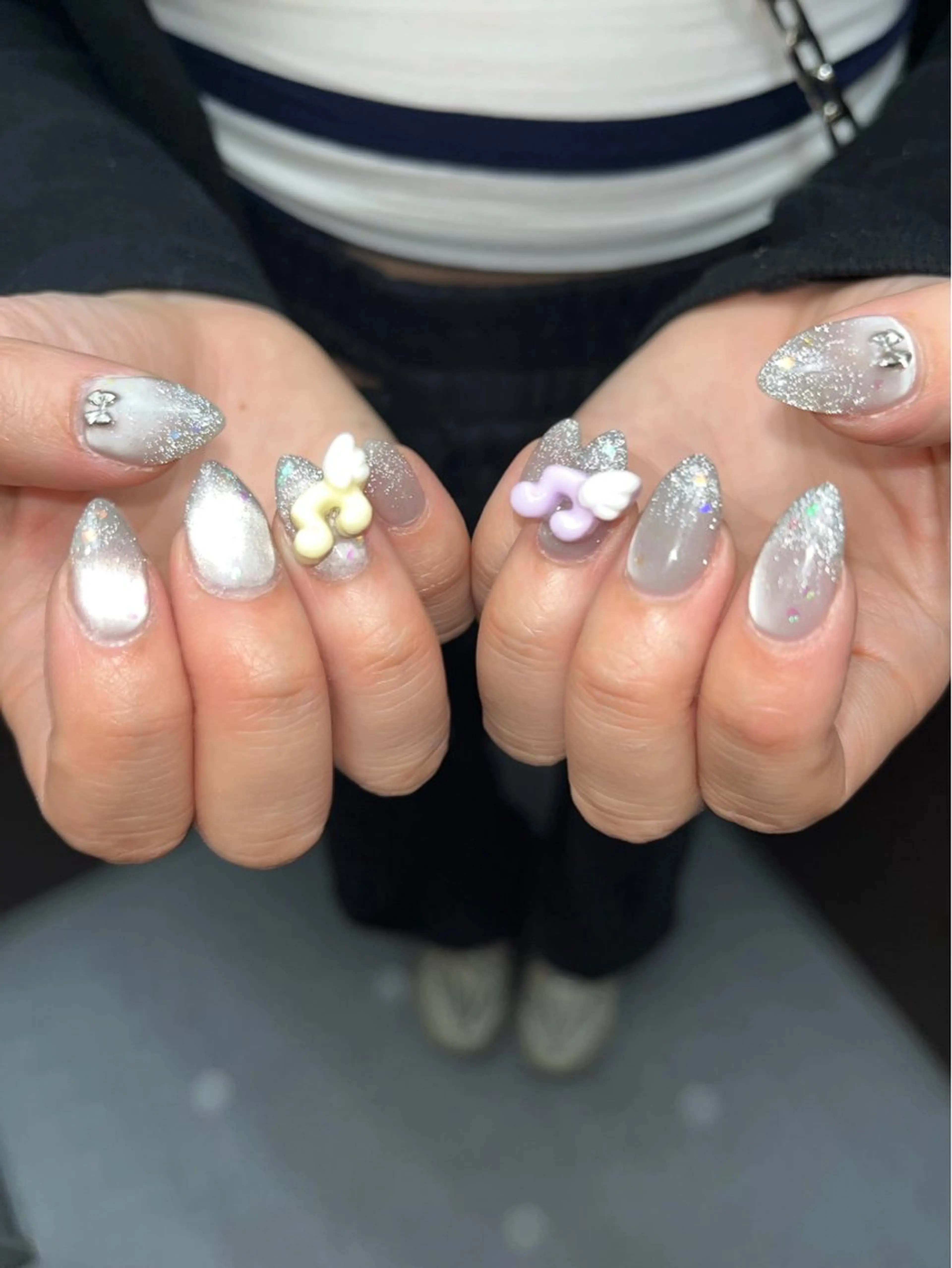 ネイル ハンドネイル koyu 🩶のネイルデザイン