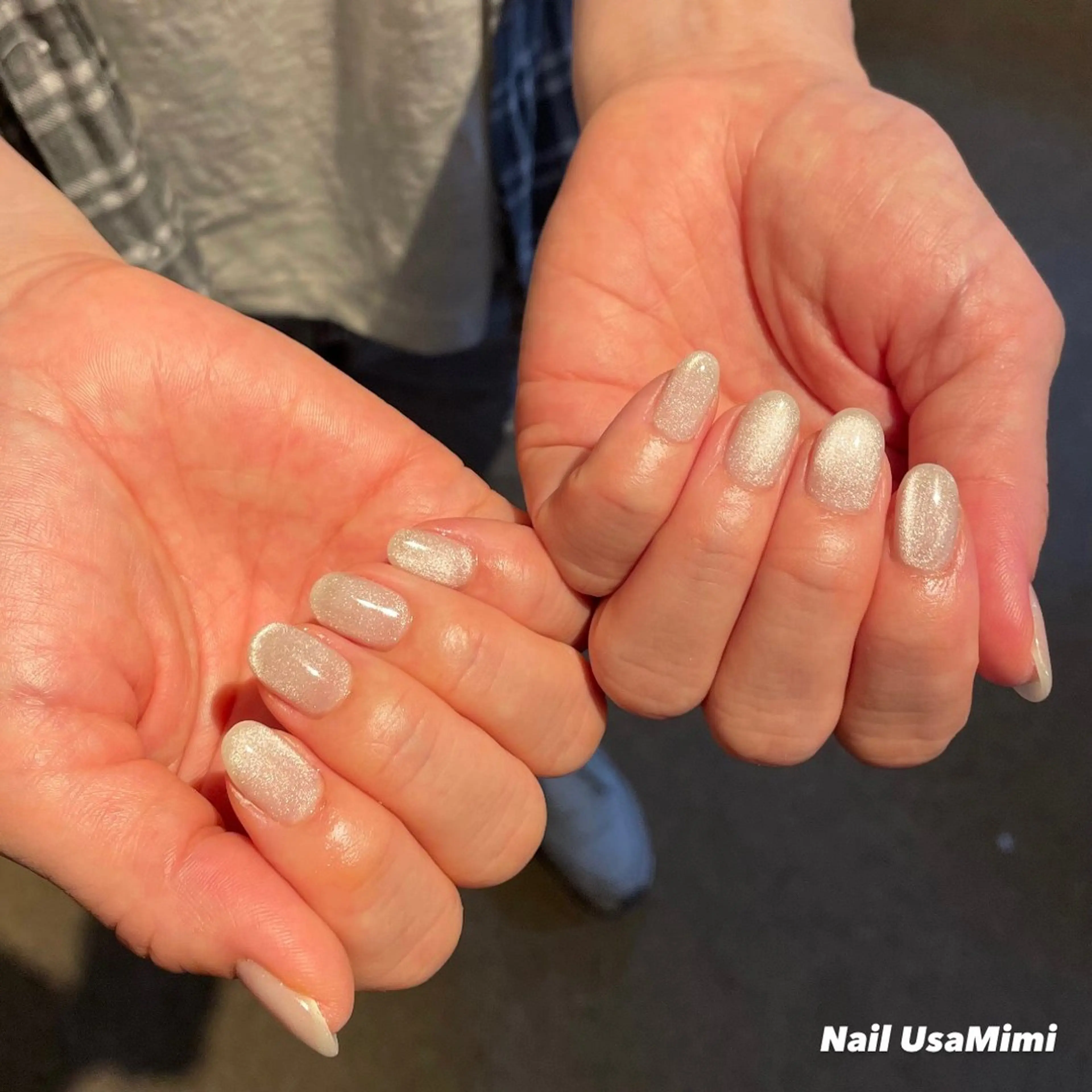 ネイル マグネットネイル 本町ネイルNail UsaMimiのネイルデザイン