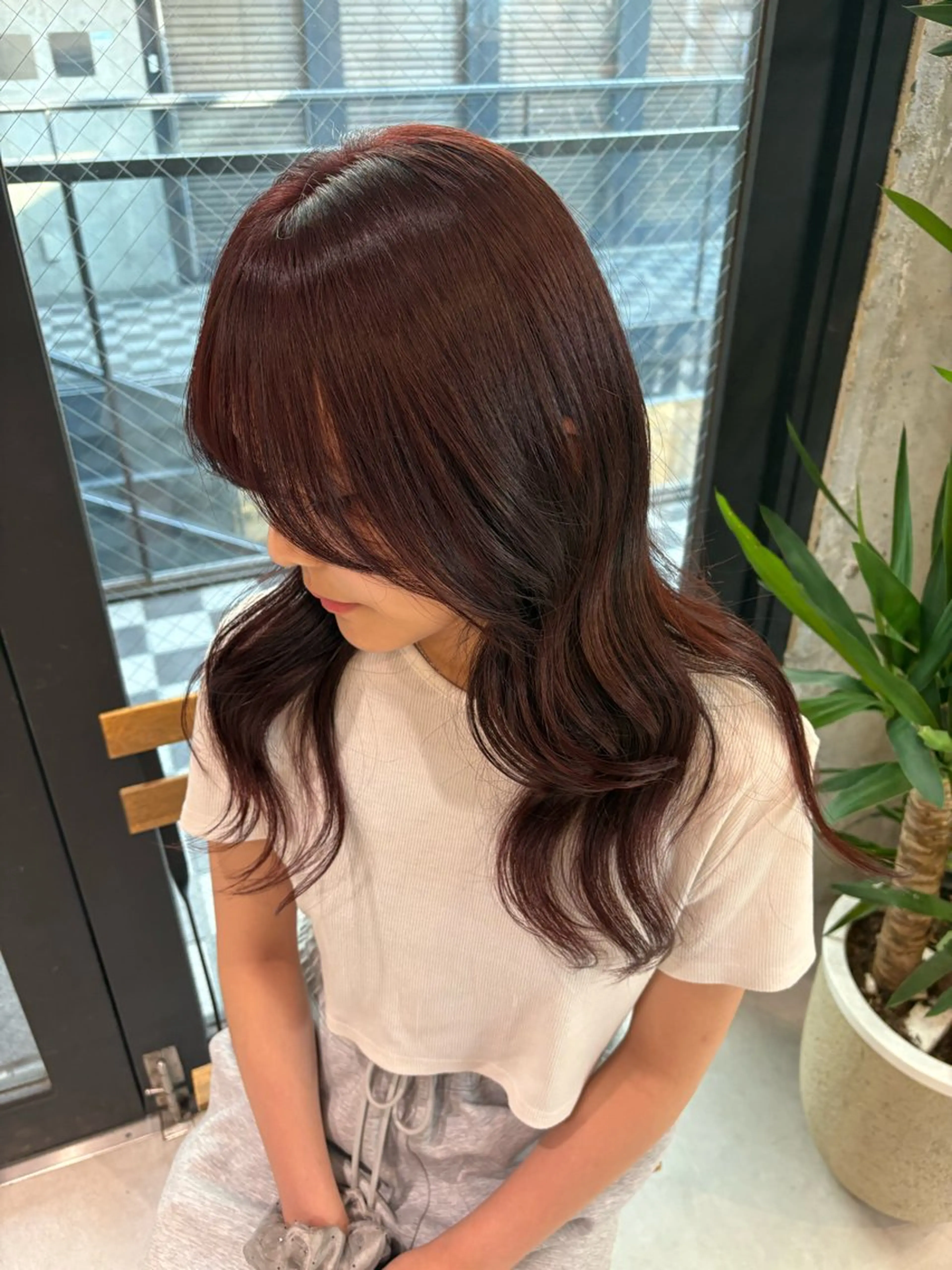 ロング ヘアカラー 🌊ハイライト Rizu🌊のヘアスタイル