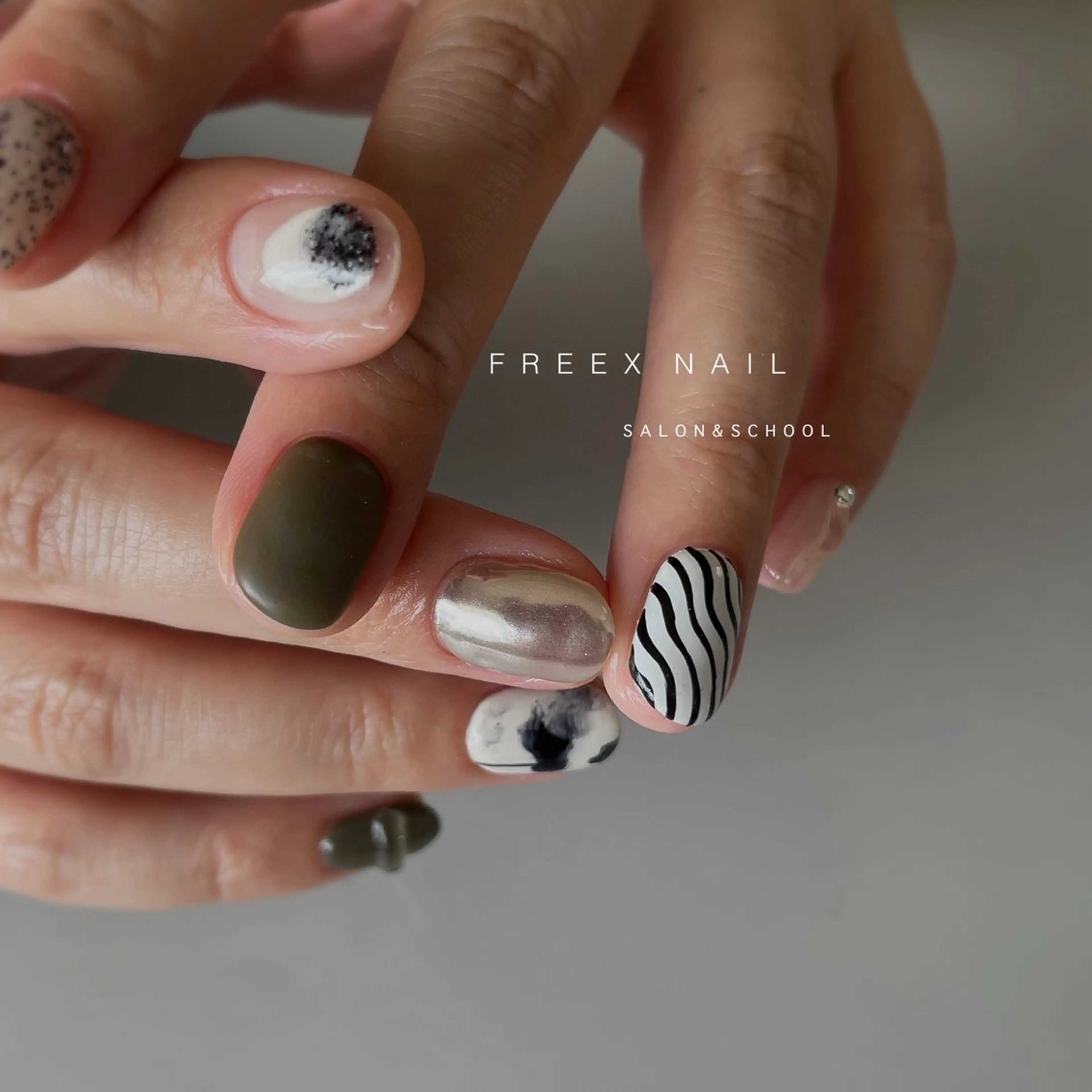 ネイル ハンドネイル フットネイル Freex nail所属・freex nail /ニュアンス/個性派のネイルデザイン
