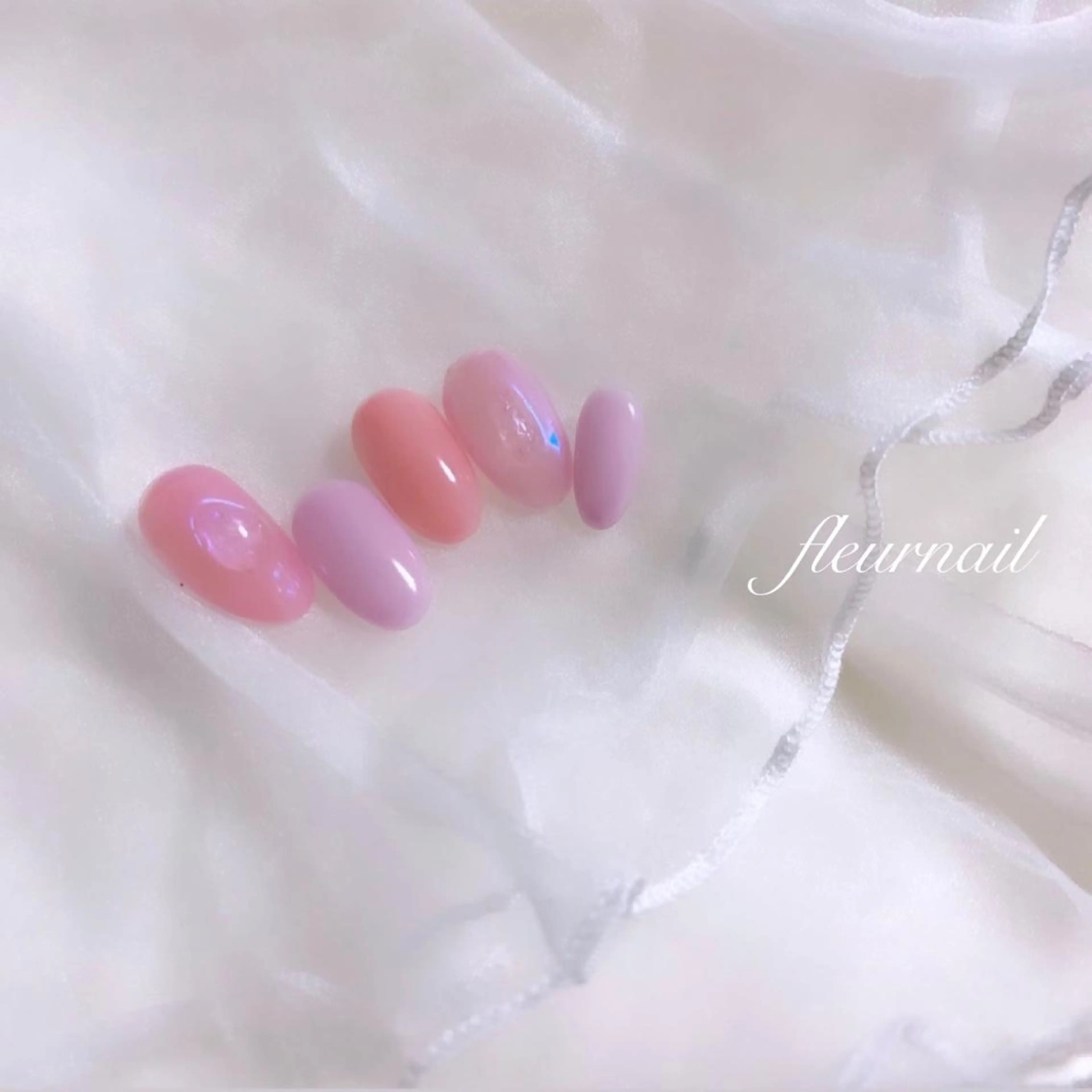 ネイル 【パラジェル登録サロン】nail pollen所属・fleurnail miuraのネイルデザイン