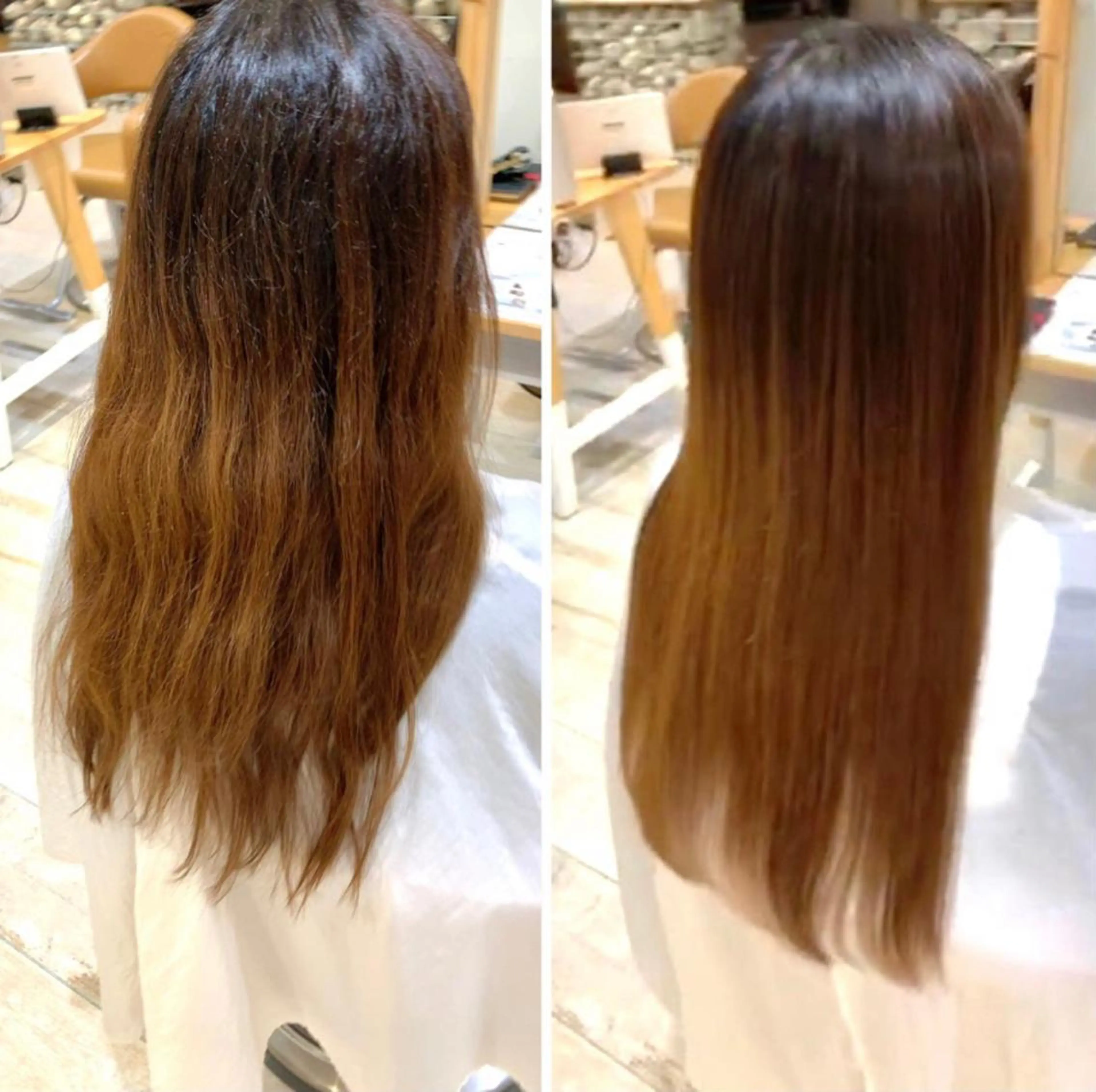 ロング 縮毛矯正 トリートメント 𓂃Earth 三鷹 Masato🌱𓂃のヘアスタイル