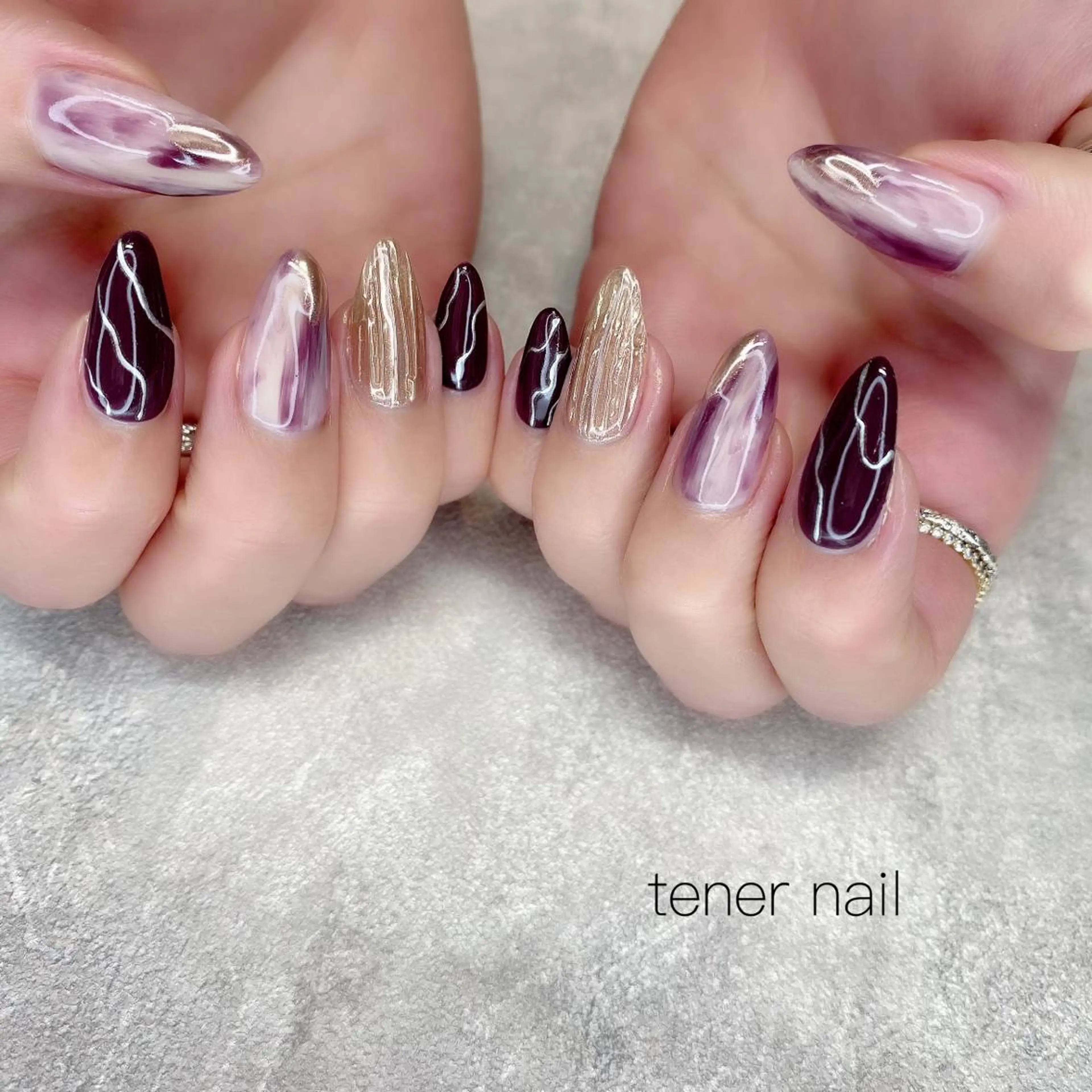 ネイル ニュアンスネイル tener  nail  テネルネイル所属・テネルネイル tener nailのネイルデザイン