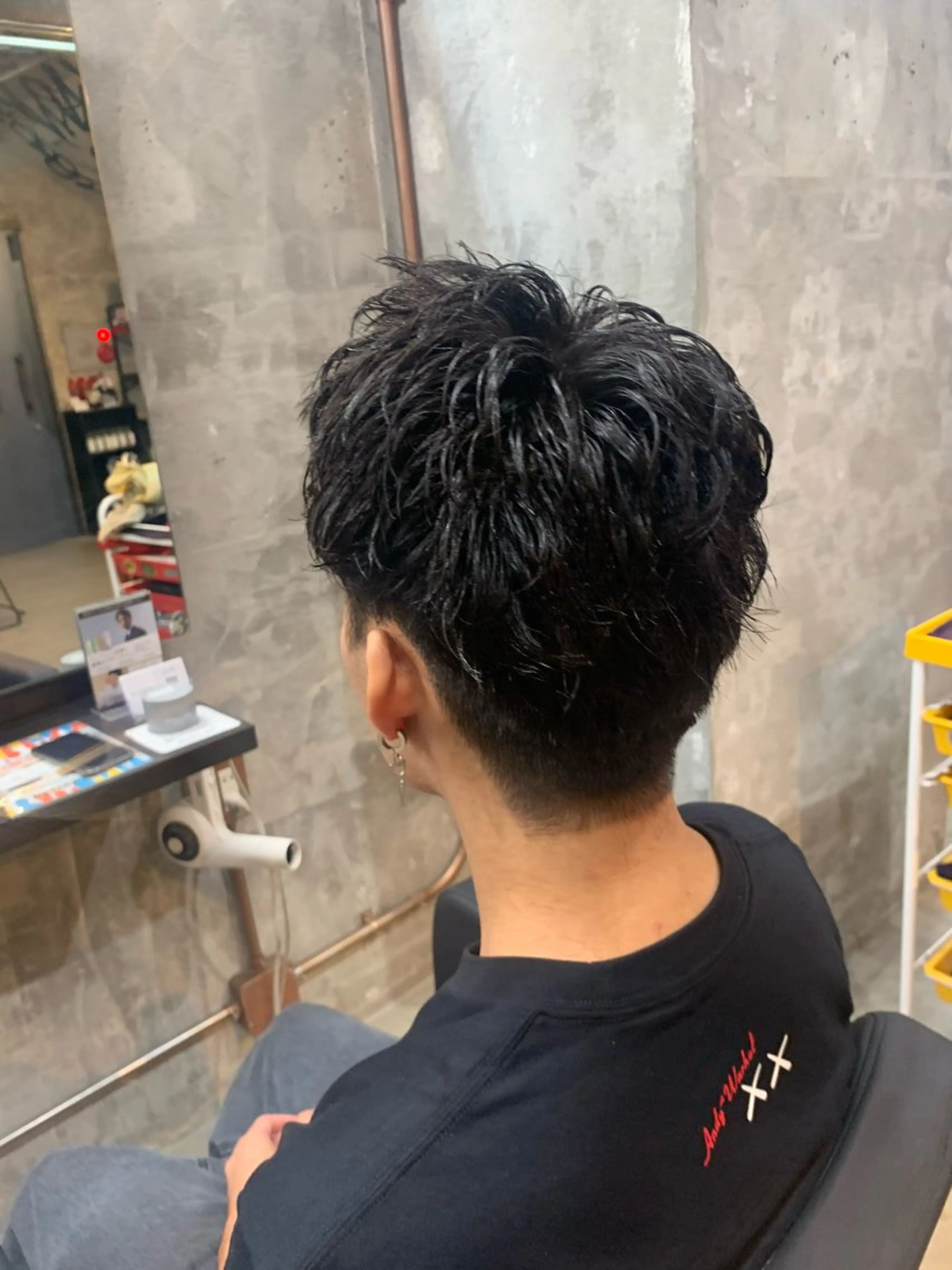 パーマ メンズ カット パーマ ⚡️メンズパーマ特化 mens支持◎/忠地のヘアスタイル