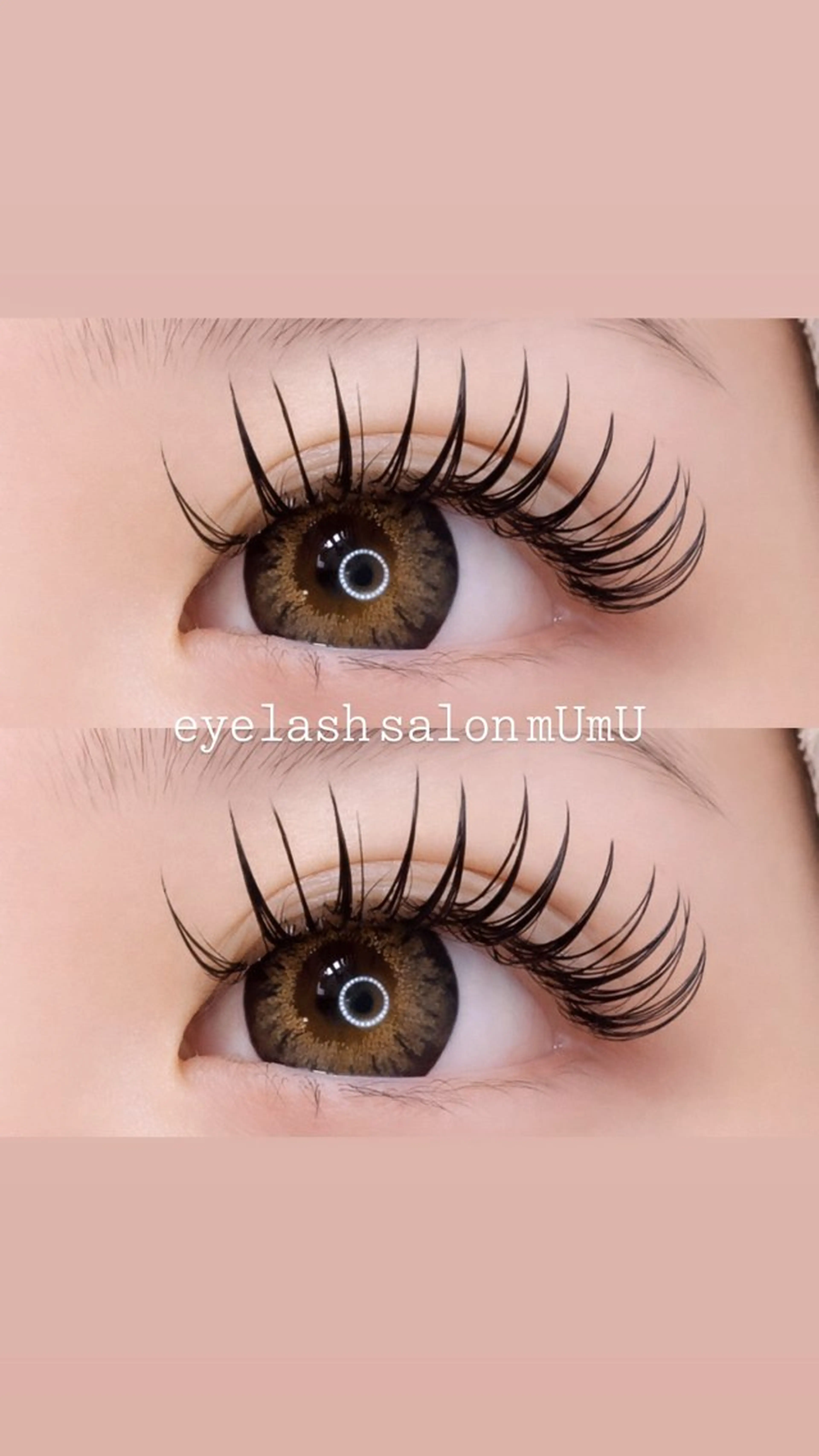 マツエク・マツパ 付け放題 フラットラッシュ マツエク mUmU所属・eyelash mUmUのマツエク・マツパデザイン