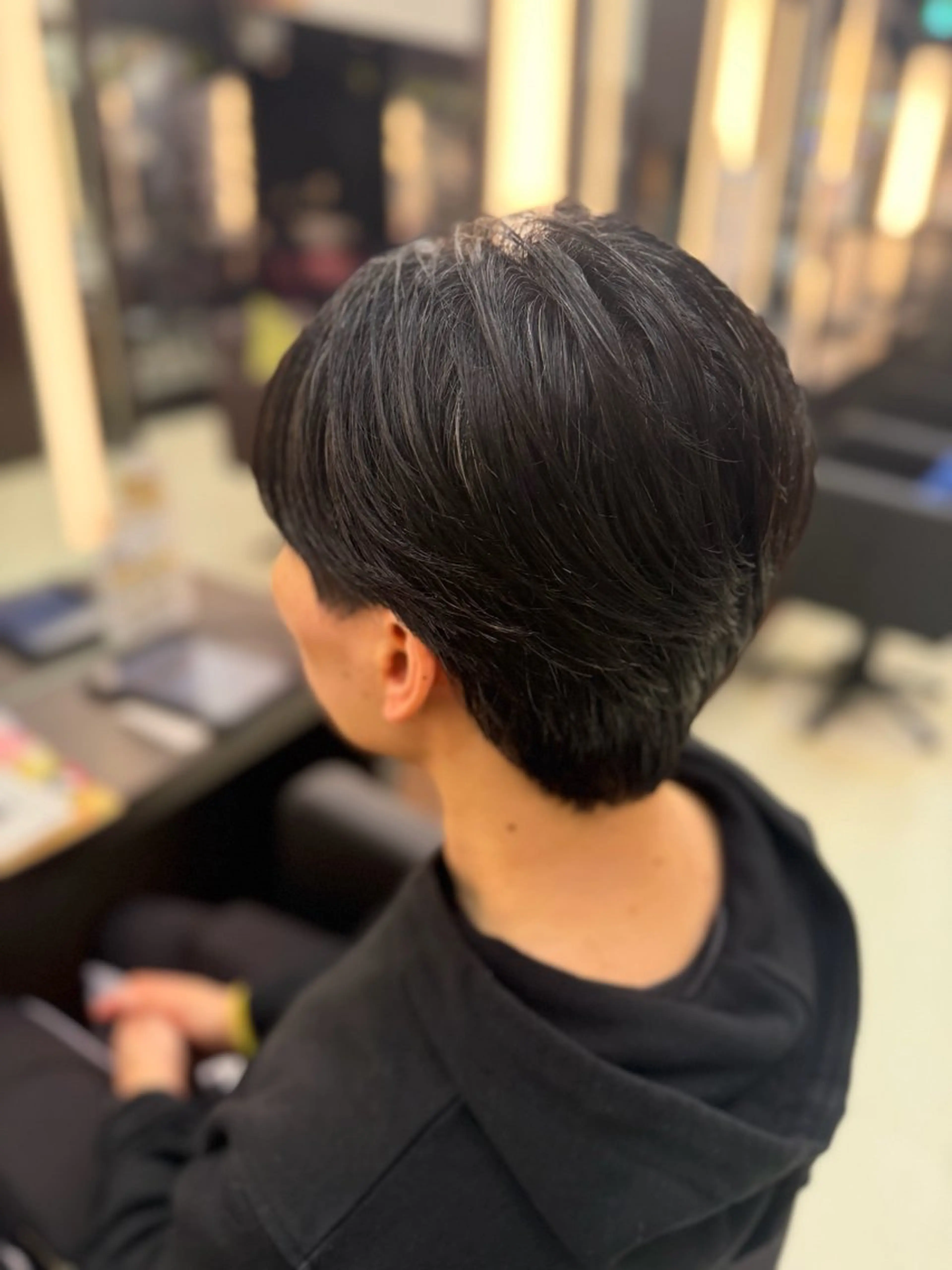 メンズ 池田 朱李のヘアスタイル