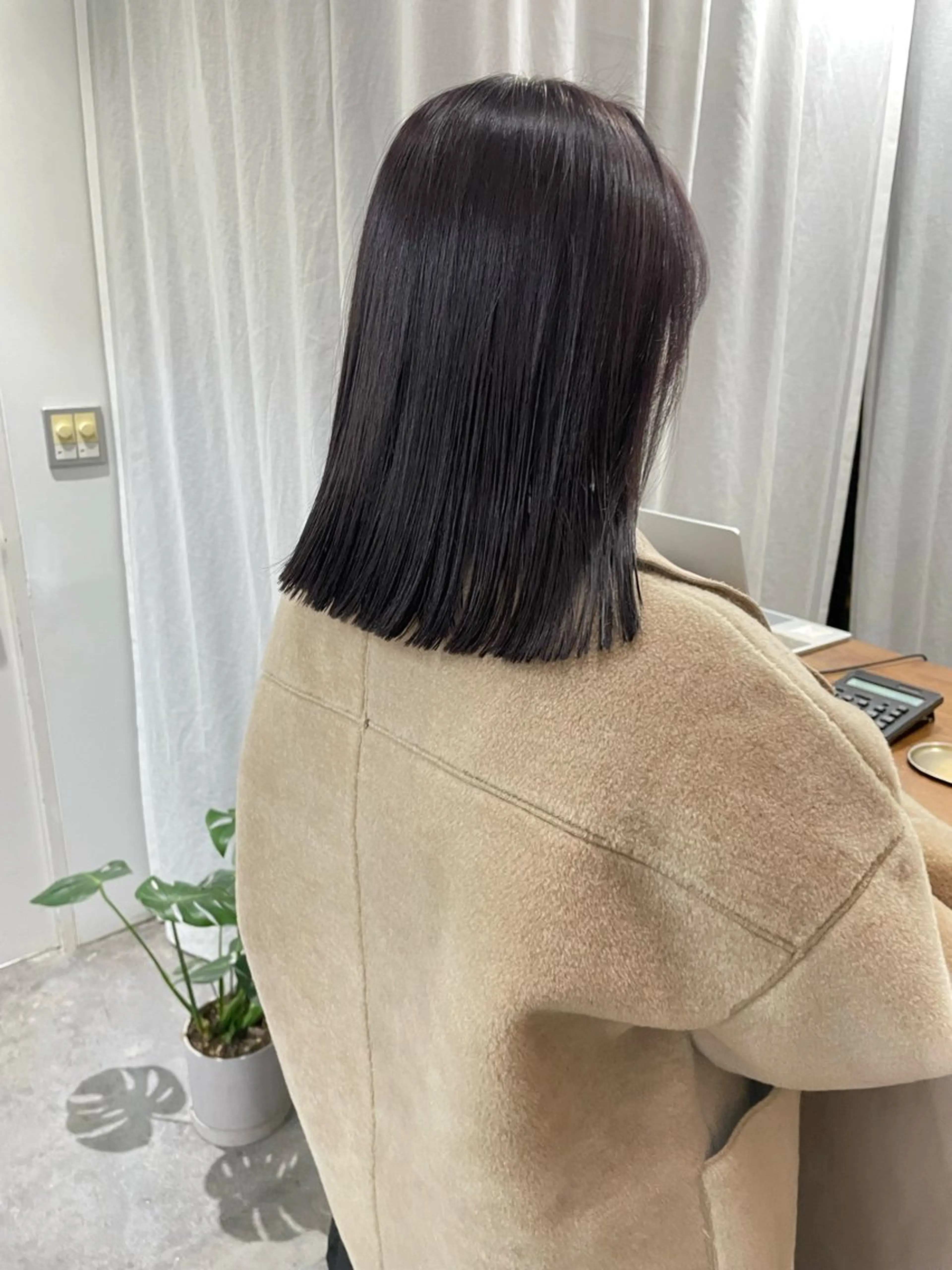 ミディアム カット ヘアカラー astar所属・kotono🪿 透明感カラーのヘアスタイル