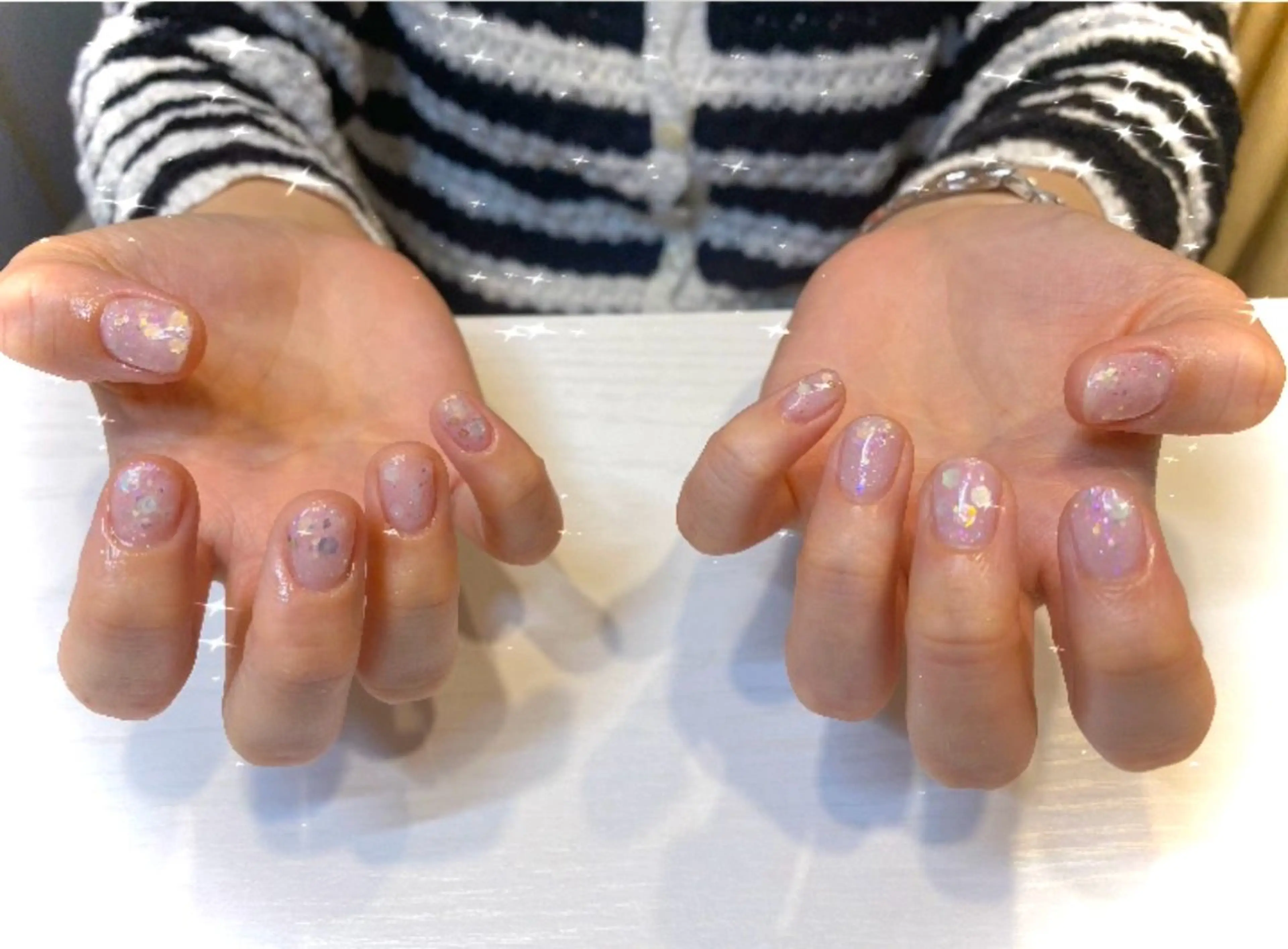 ネイル ドライヘッドスパ専門店ユメミルゆりかご所属・VIVIT 久宝寺店のネイルデザイン