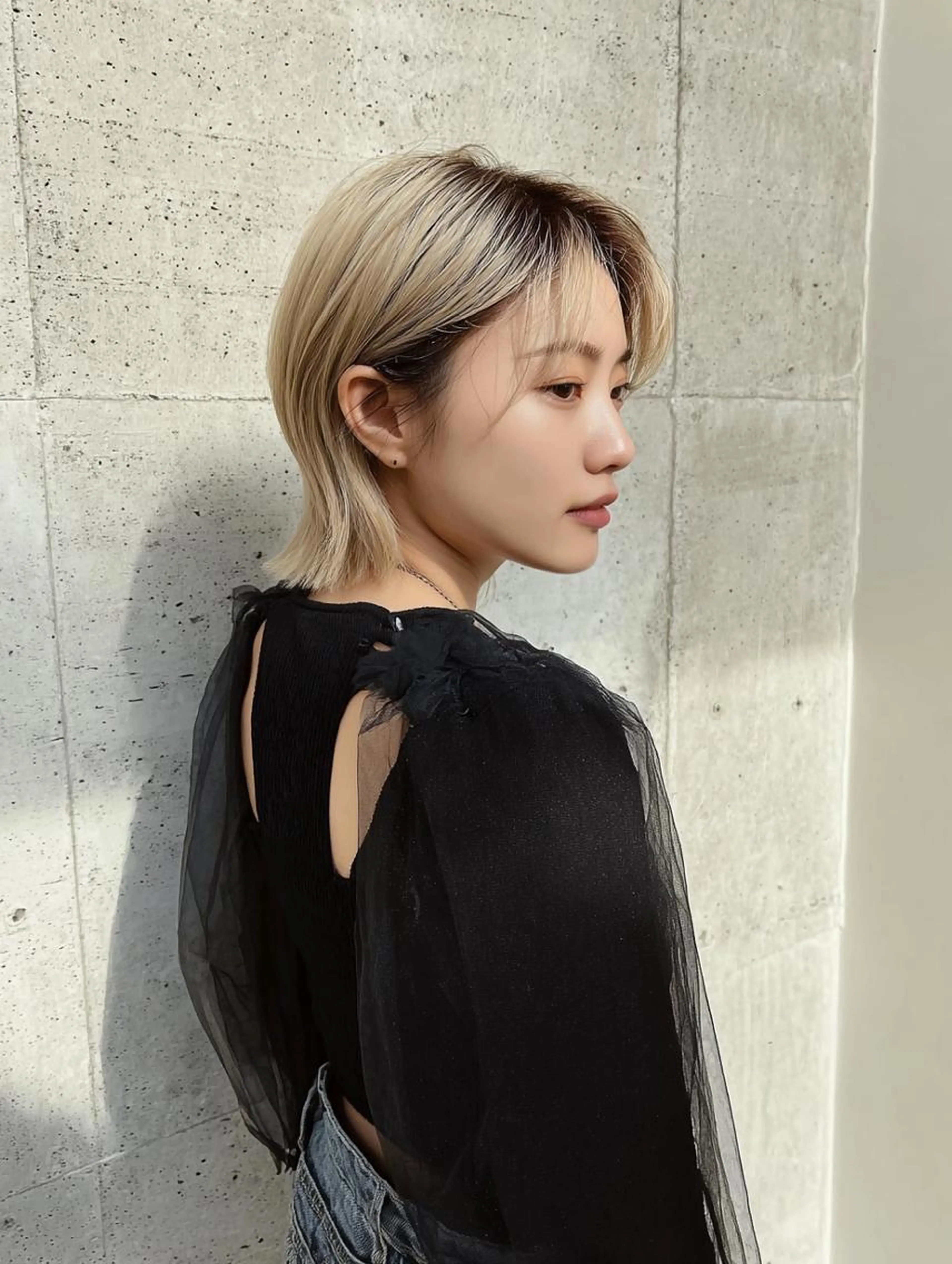 【✨平日限定✨】カット＋ブリーチ＋オンカラー（ダブルカラー）の写真