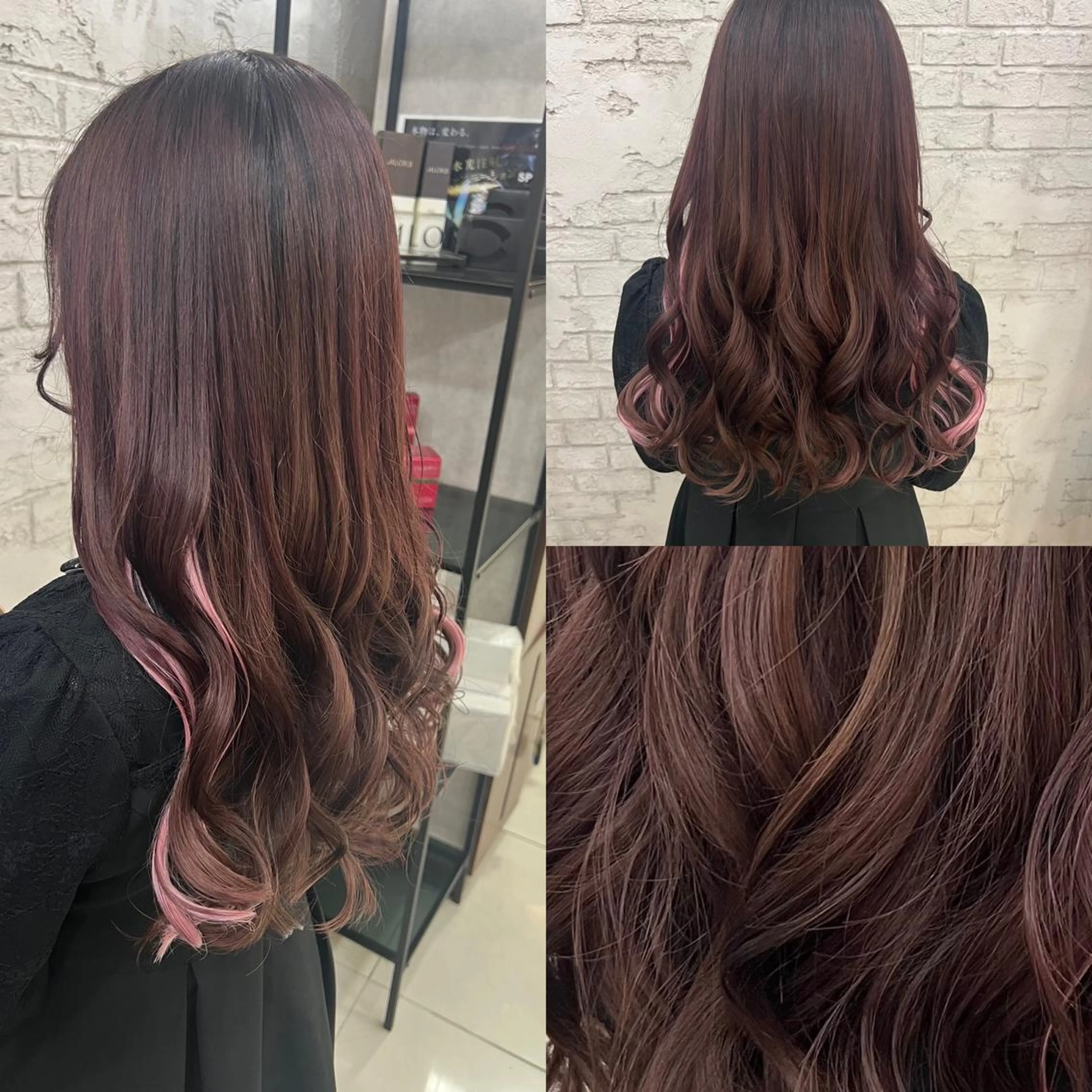 ロング カラー ヘアカラー エクステ エクステ＆艶カラー 🎀YURINA🎀のヘアスタイル