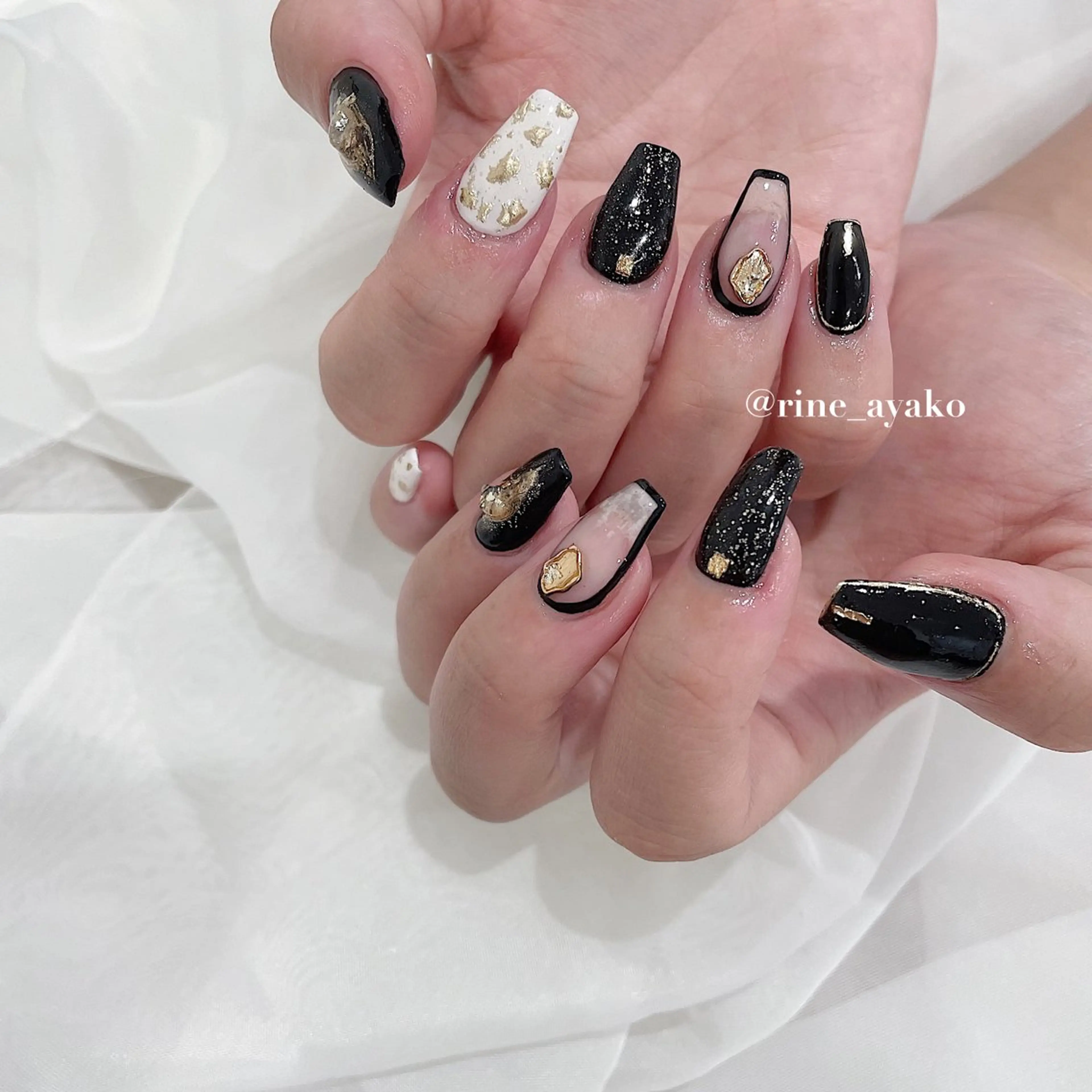 ネイル nail&eyelash Rine所属・Rine 放出 (リネ)のネイルデザイン