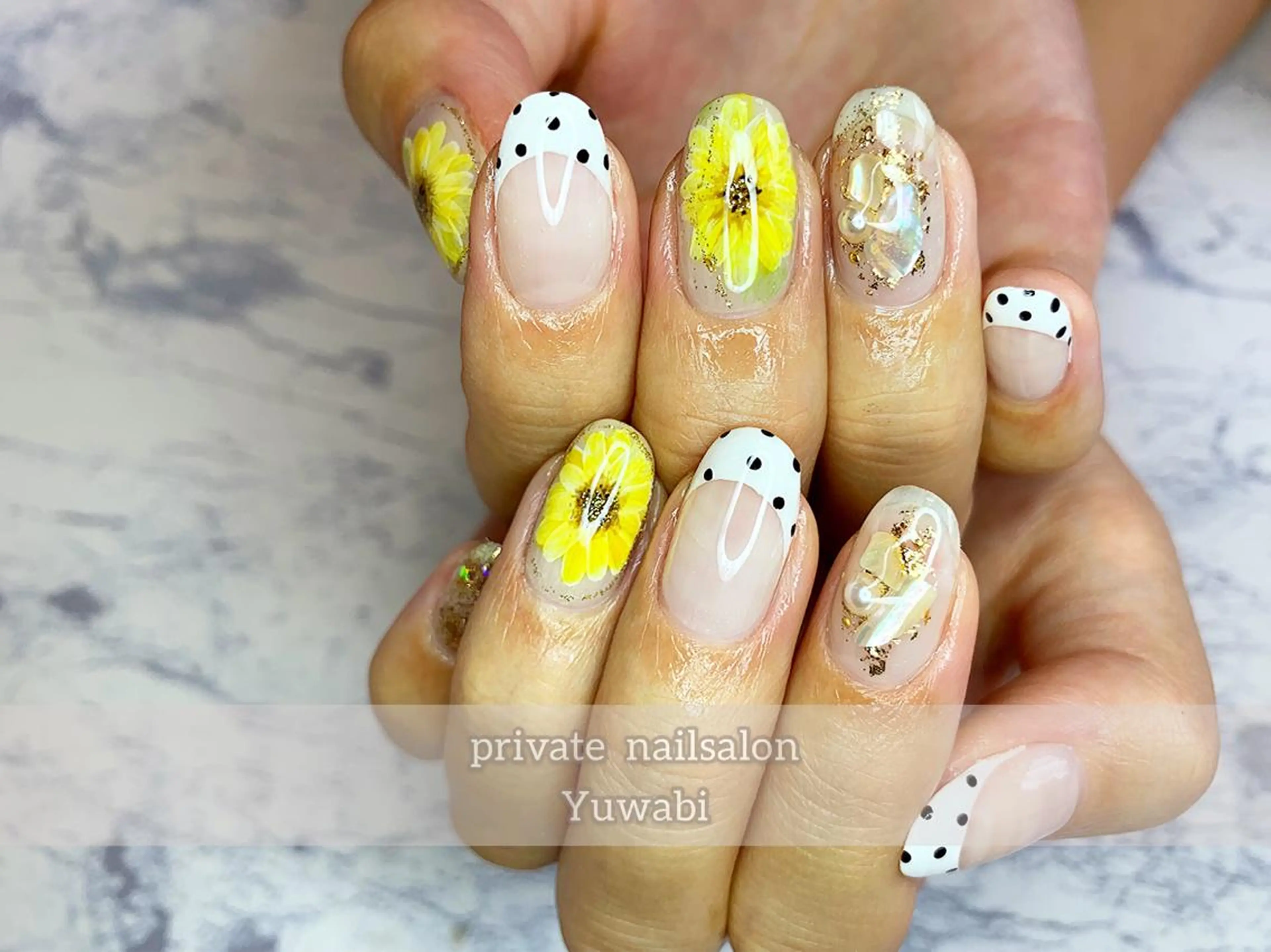 ネイル ハンドネイル フットネイル Yuwabi Nail所属・Mimore ミモア 水戸のネイルデザイン