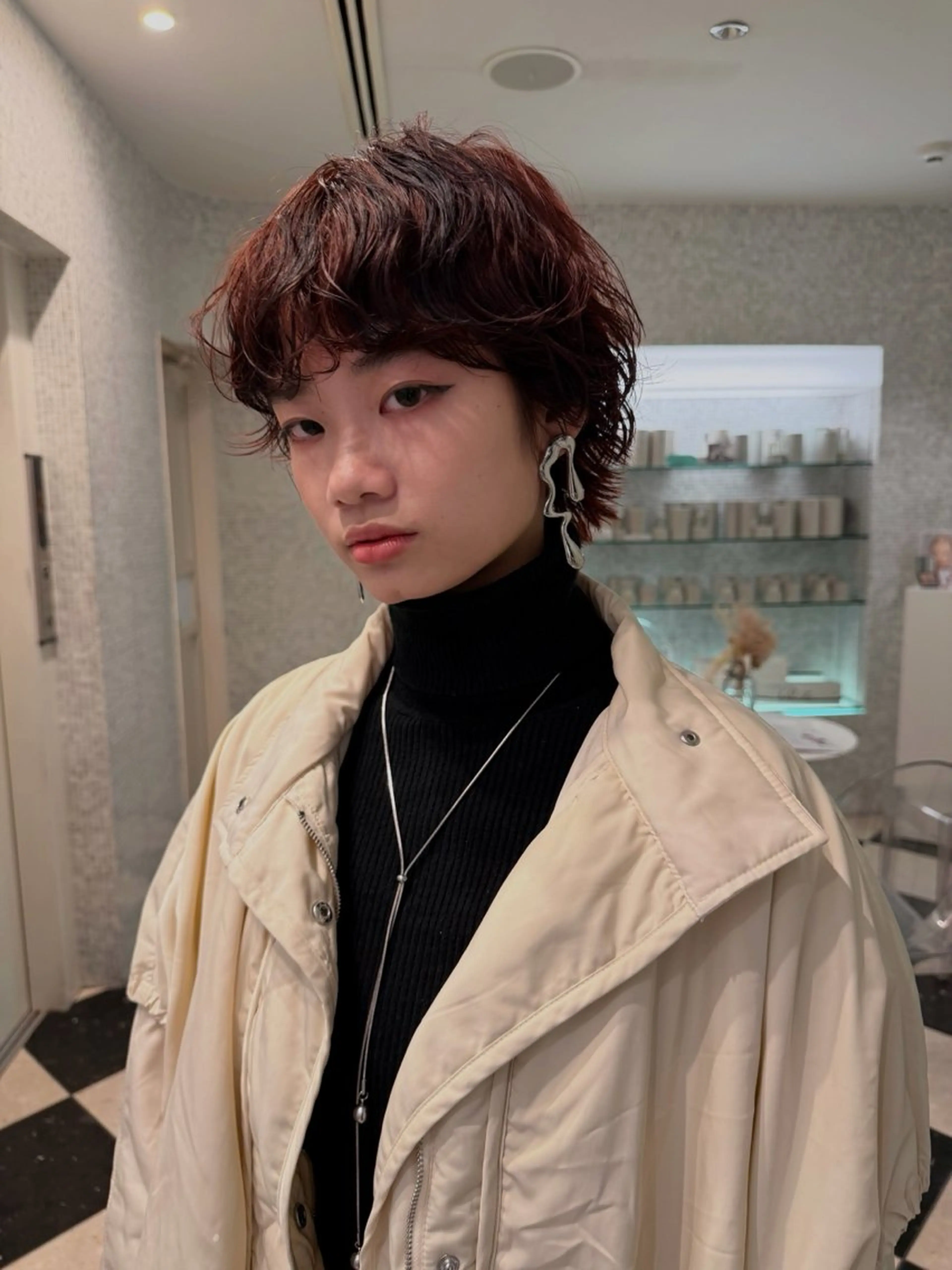 初回限定割引メニュー！レディース似合わせカット！の写真