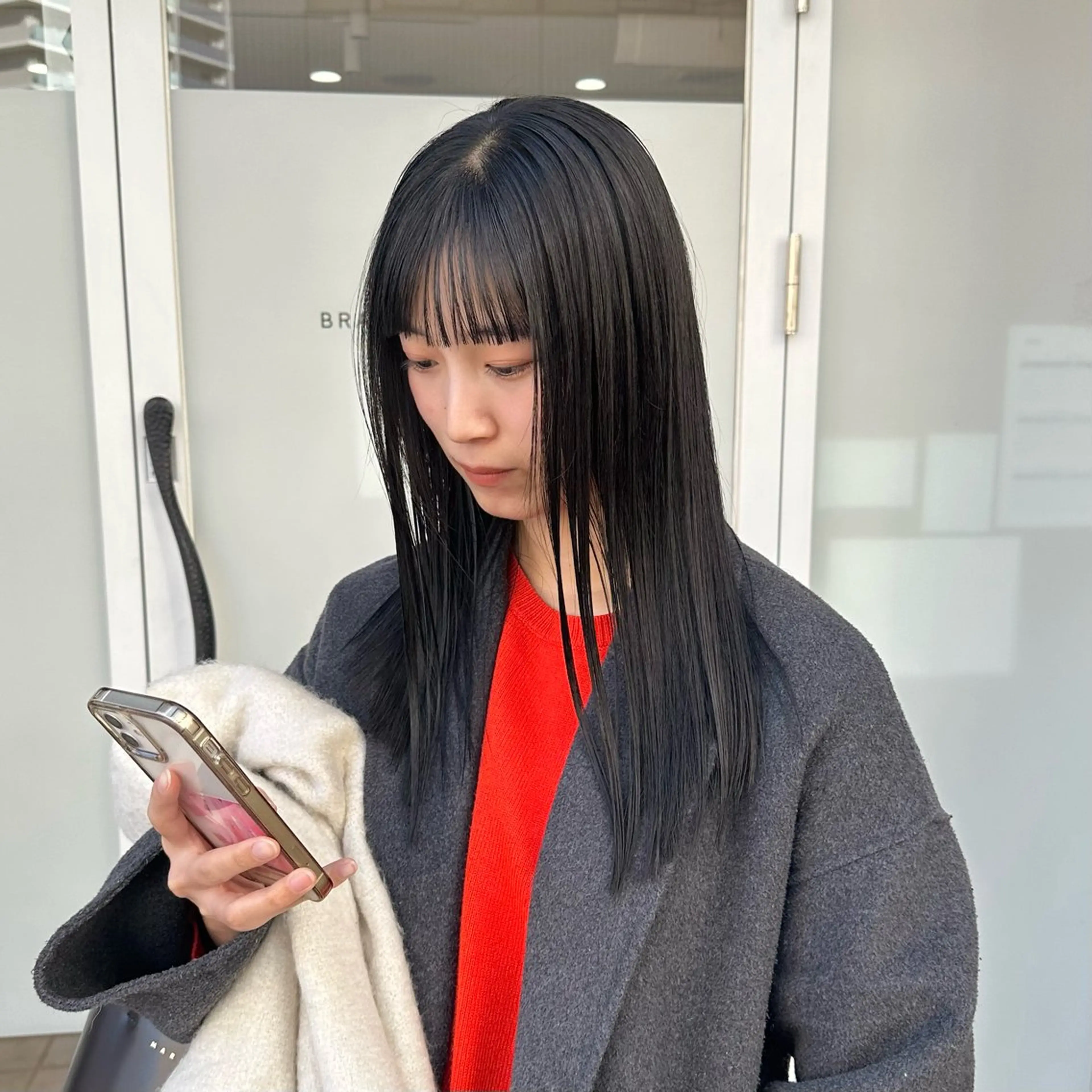 似合わせカットの写真