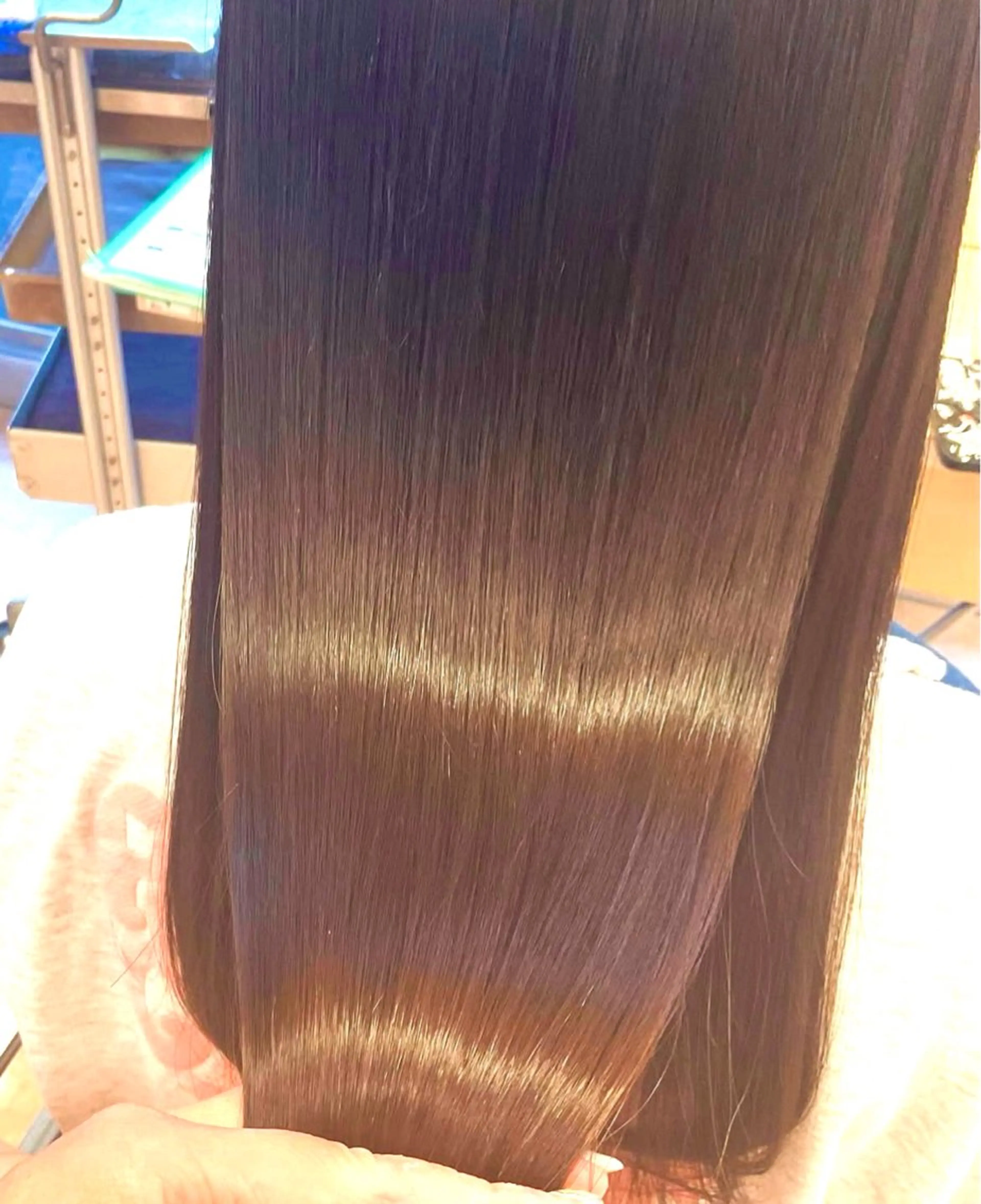 【潤いケア🎶】縮毛矯正✨＋カット✂️＋内部補給トリートメント🫧の写真