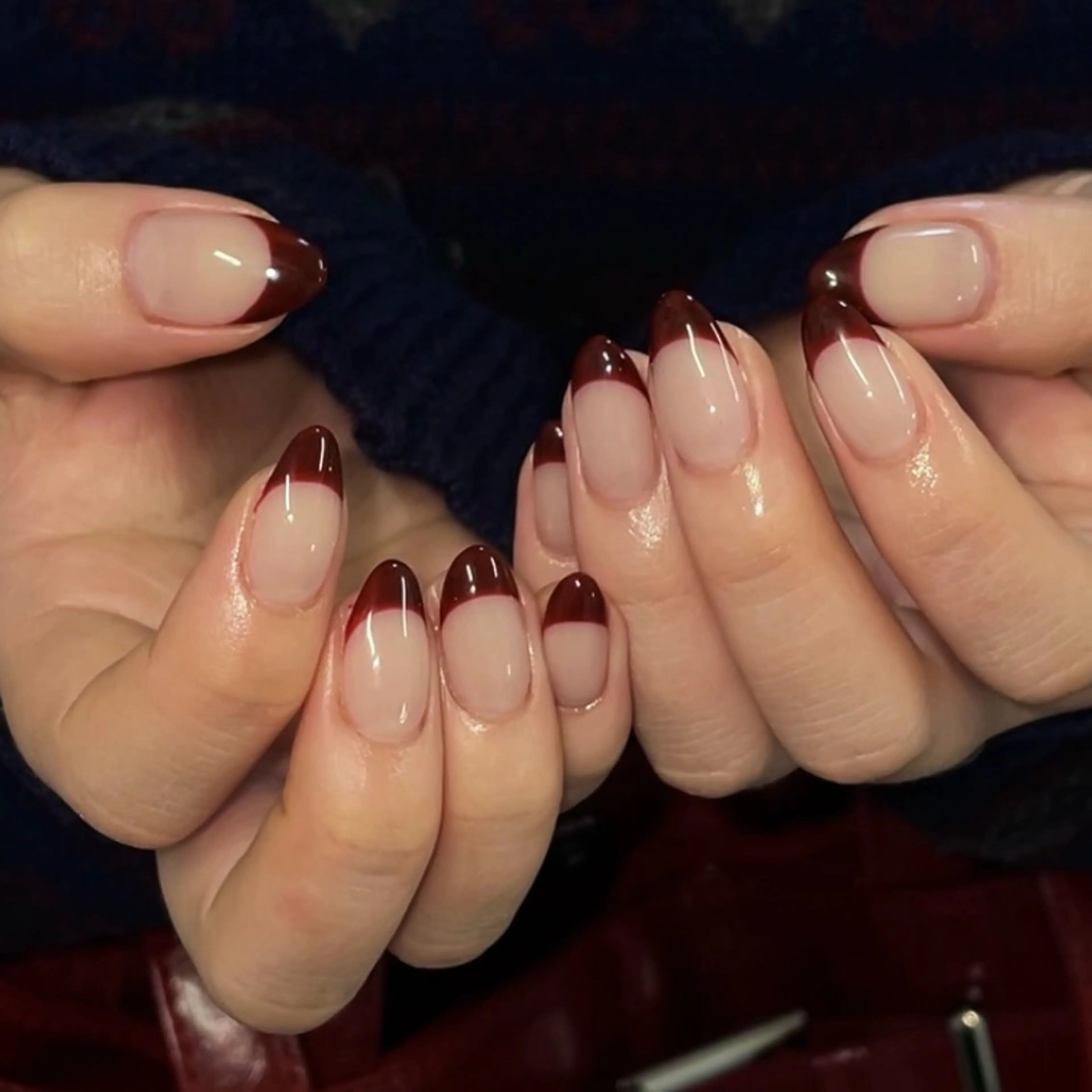 【Jr.施術☘️初回ソフトジェルオフ無料】⟡.·*.gradation/French⟡.·*.の写真