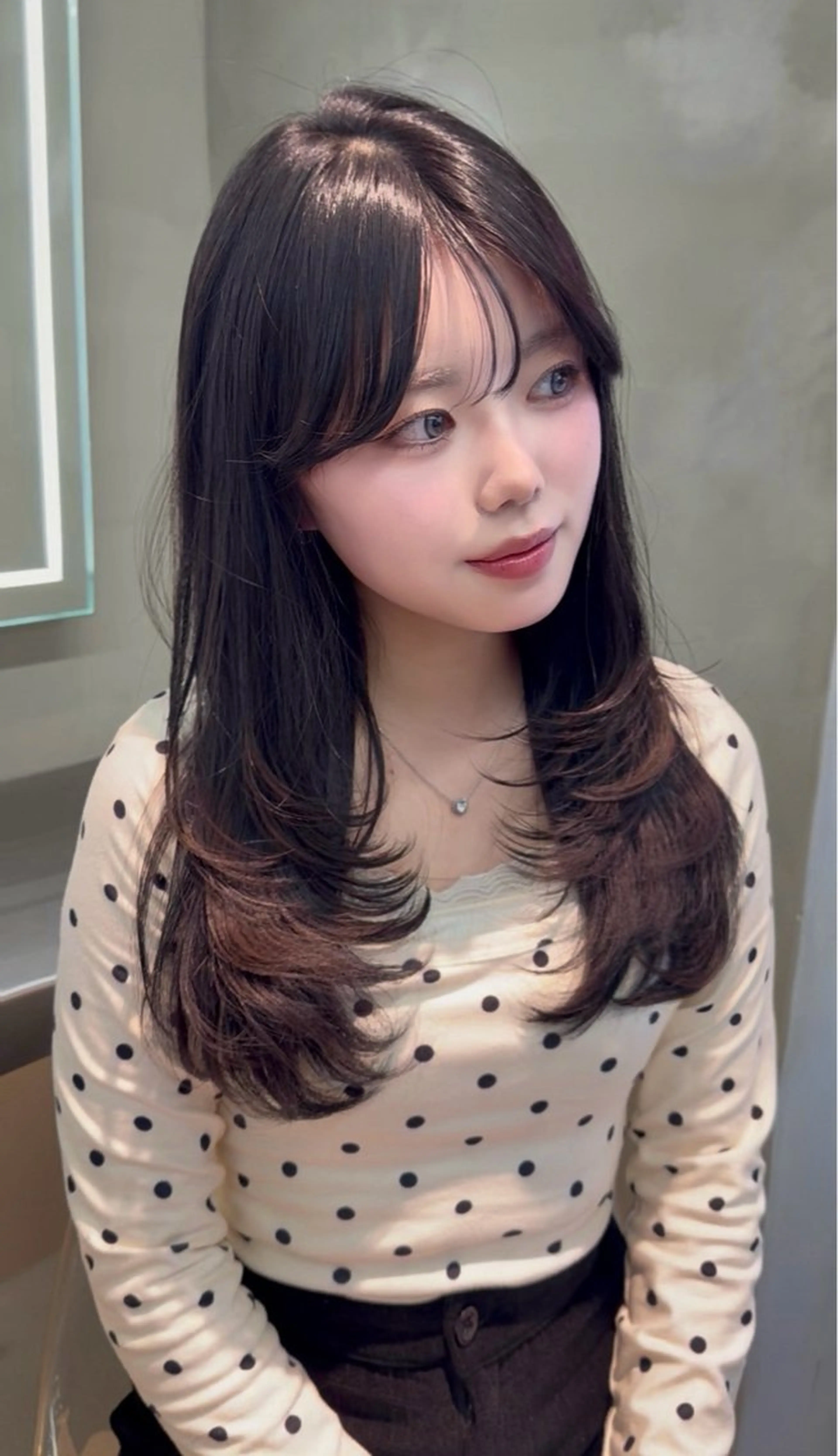 ロング レイヤーカット カット ヘアカラー 🎀透明感カラー shizuka🎀のヘアスタイル