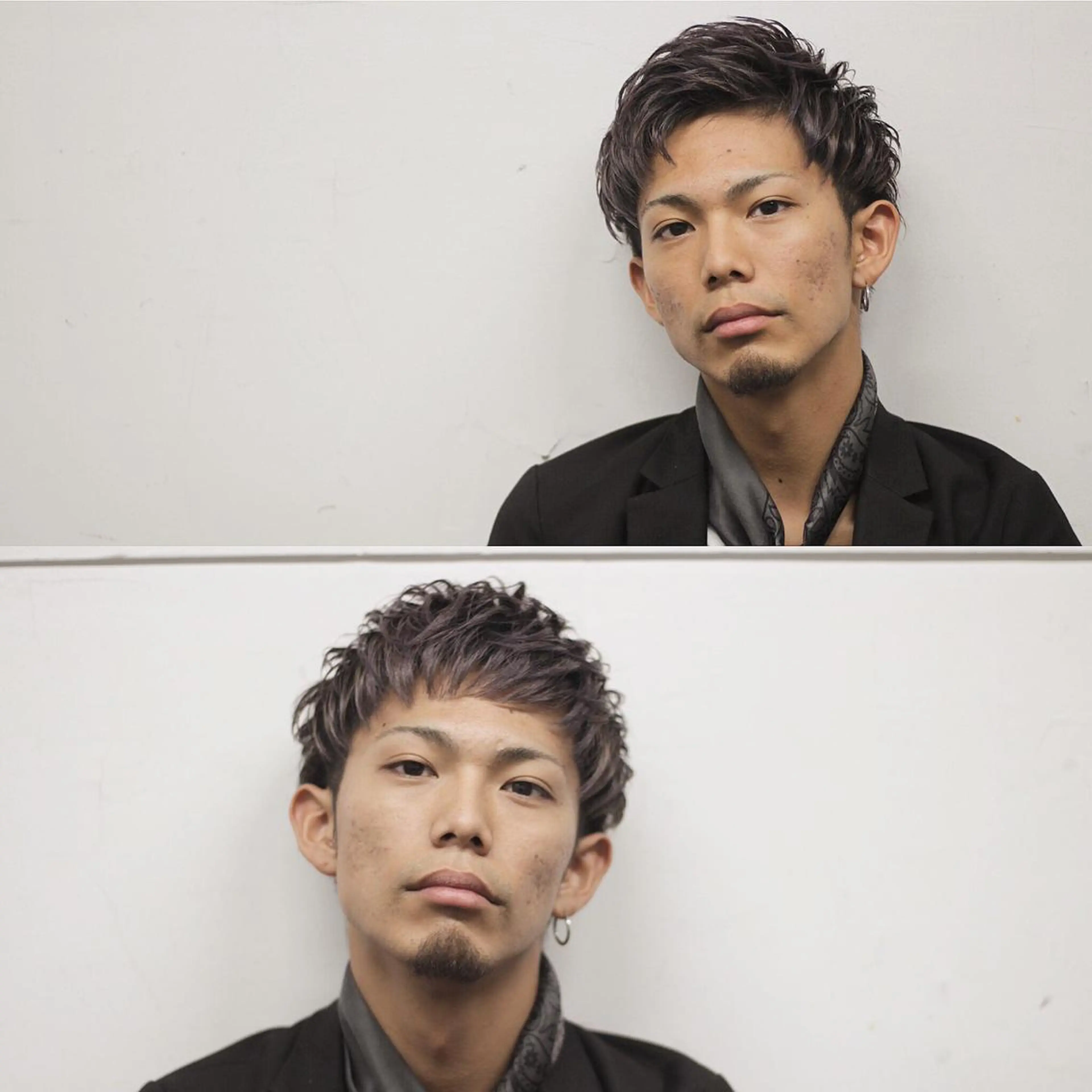 ショート メンズ メンズパーマ/難波/ 心斎橋　室園亮佑のヘアスタイル