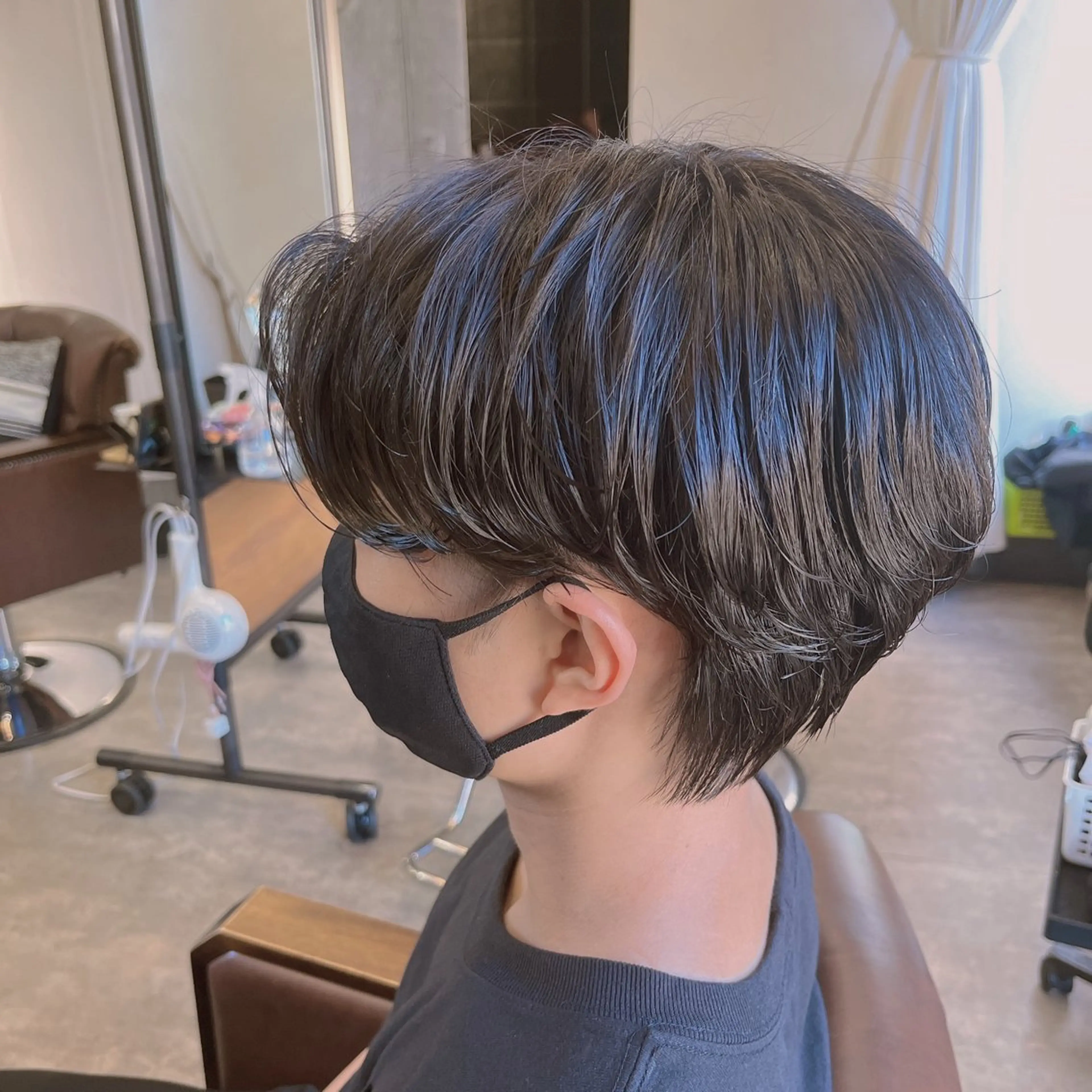 メンズパーマ【ニュアンス】カット➕パーマの写真