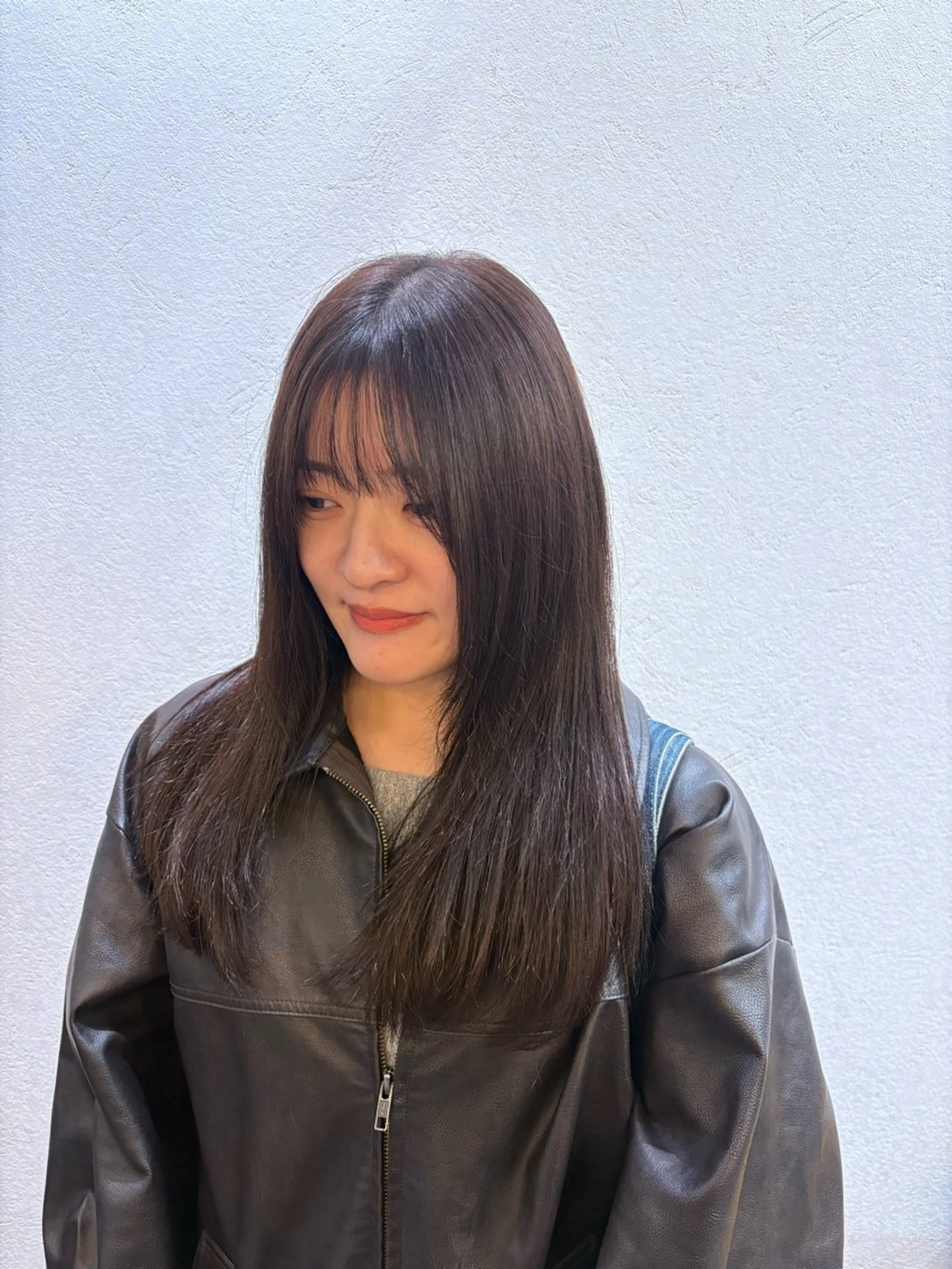 セミロング ヘアカラー 🧵個性派/横浜パー マ/暖色/ミミのヘアスタイル