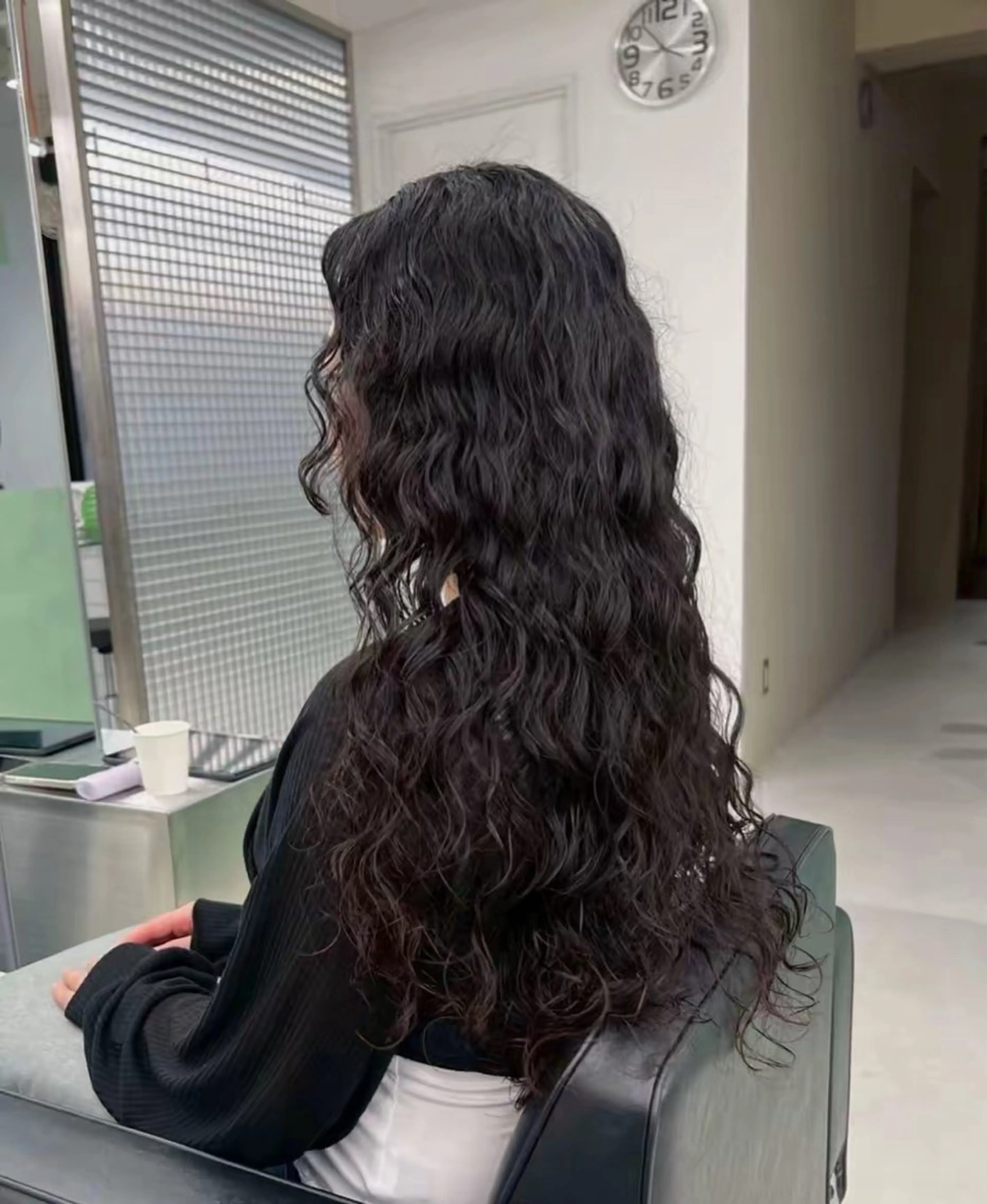 ロング パーマ カット パーマ トリートメント 似合わせショート/ パーマ‪/表参道のヘアスタイル