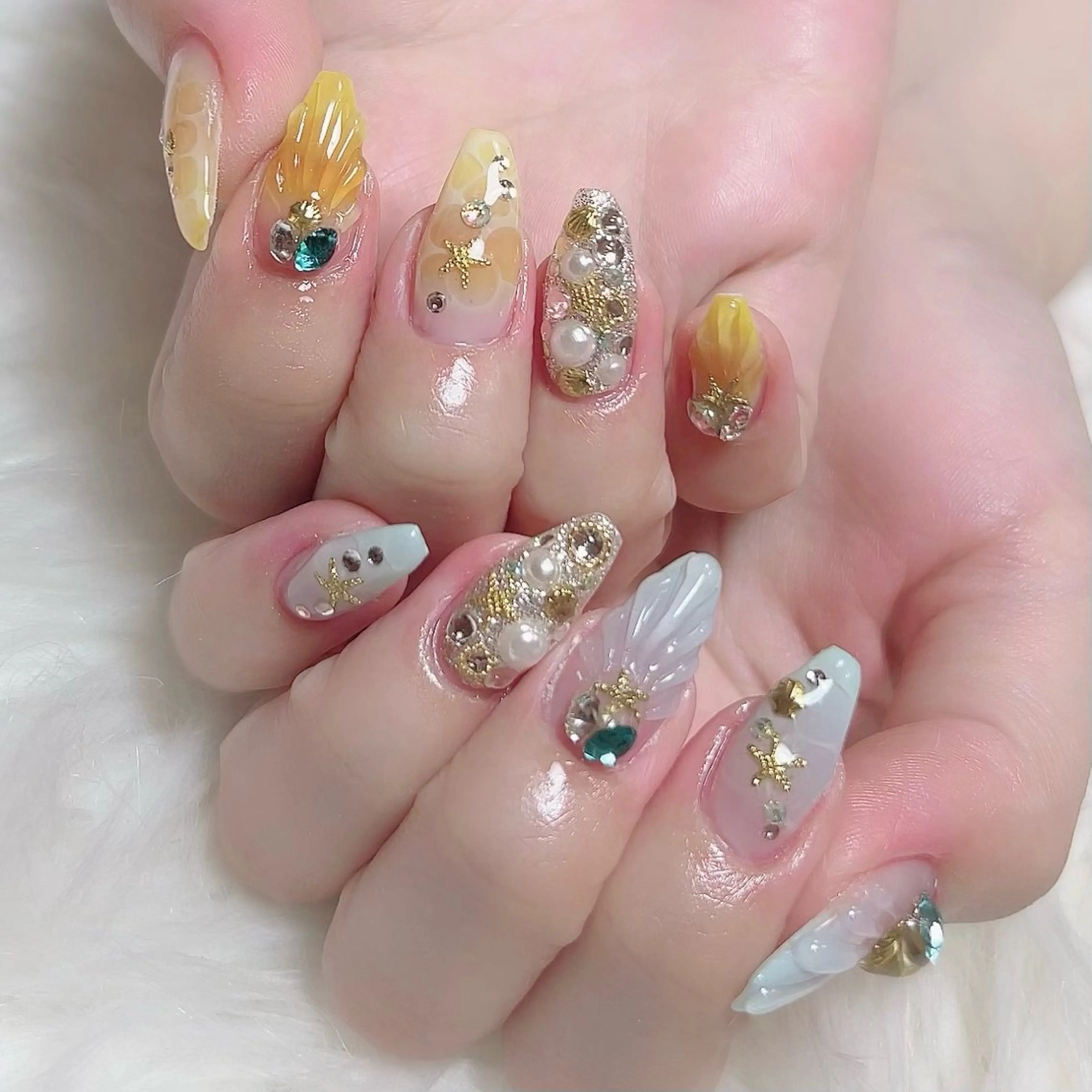 ネイル ハンドネイル Private Nail Salon　EM所属・Nail salon EM（エム）千葉のネイルデザイン