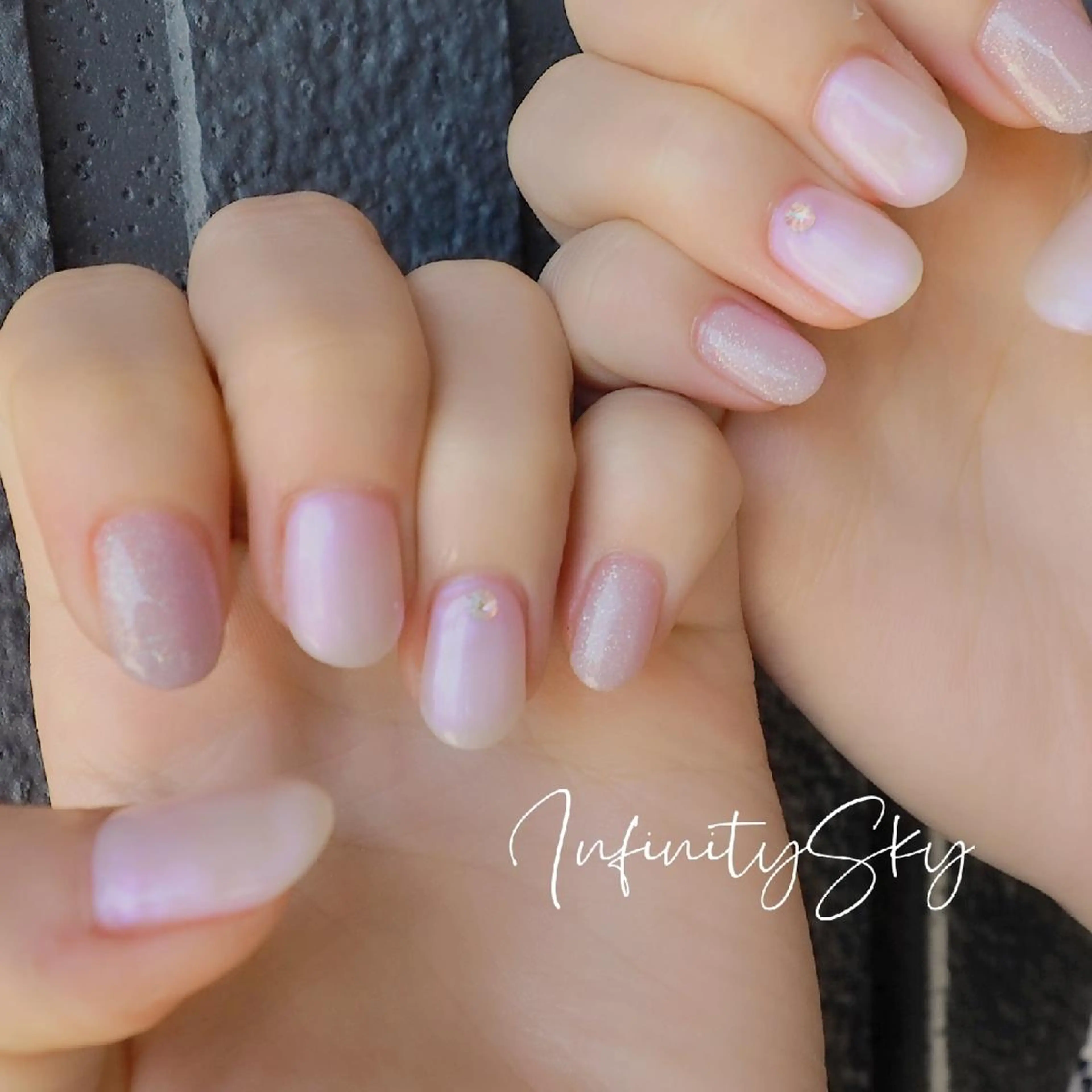 ネイル ハンドネイル infinity skyのネイルデザイン