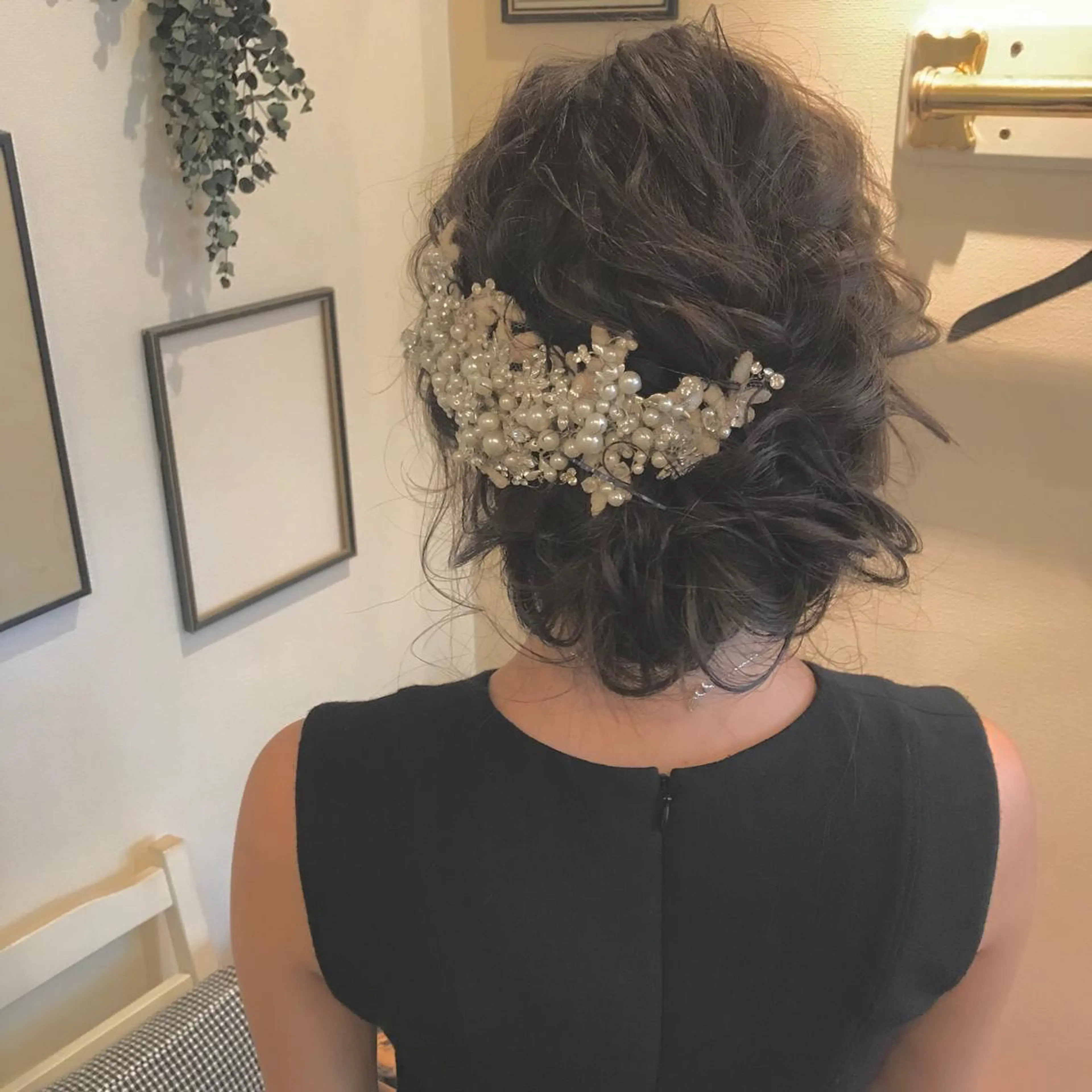 セミロング ヘアアレンジ 韓国 / 中国ヘア 🦋Noniのヘアスタイル