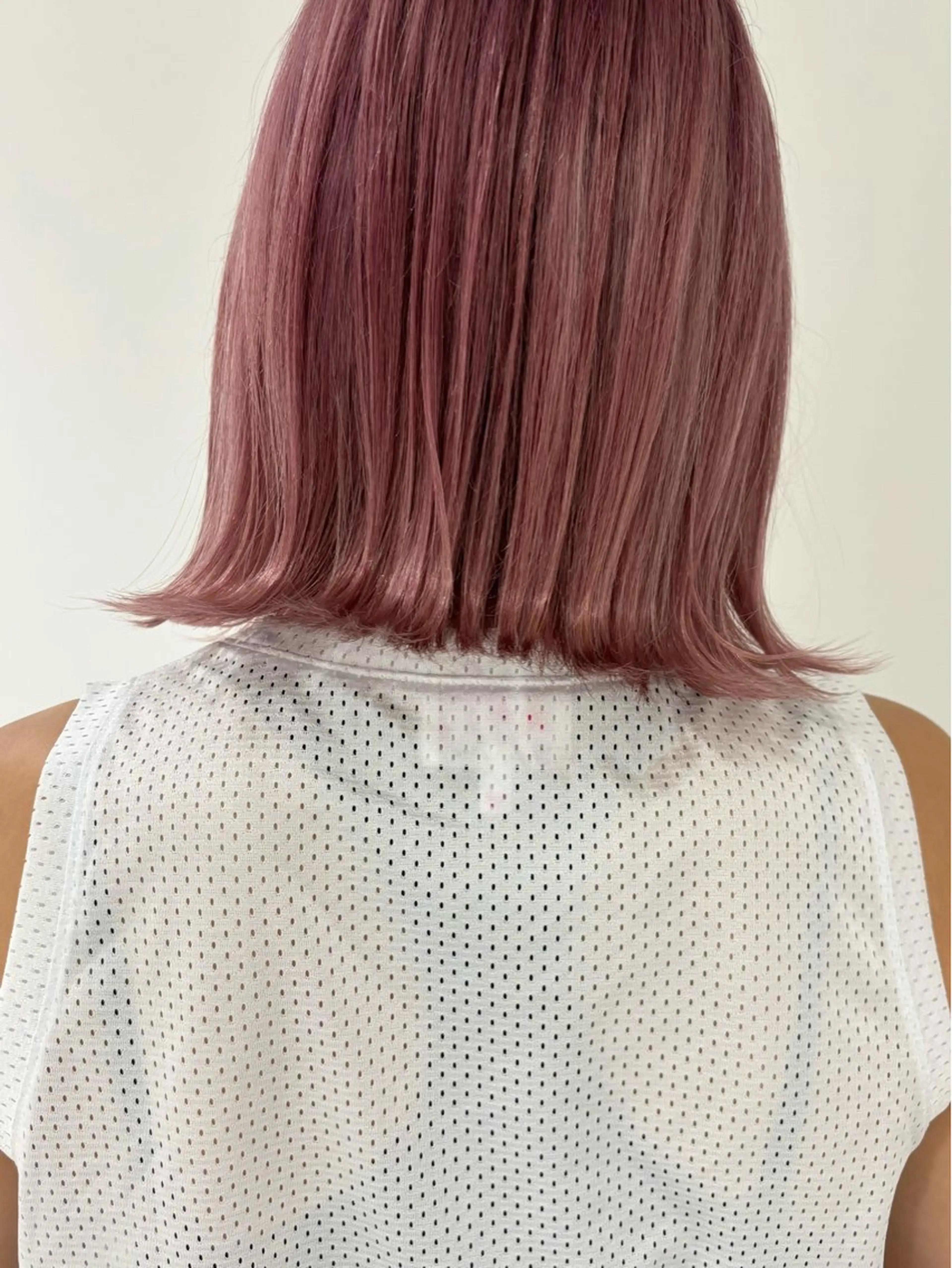 ミディアム カラー ヘアアレンジ ブリーチ ラベンダーカラー ピンクカラー ピンクラベンダー iena渋谷 /ゆーこのマツエク・マツパデザイン