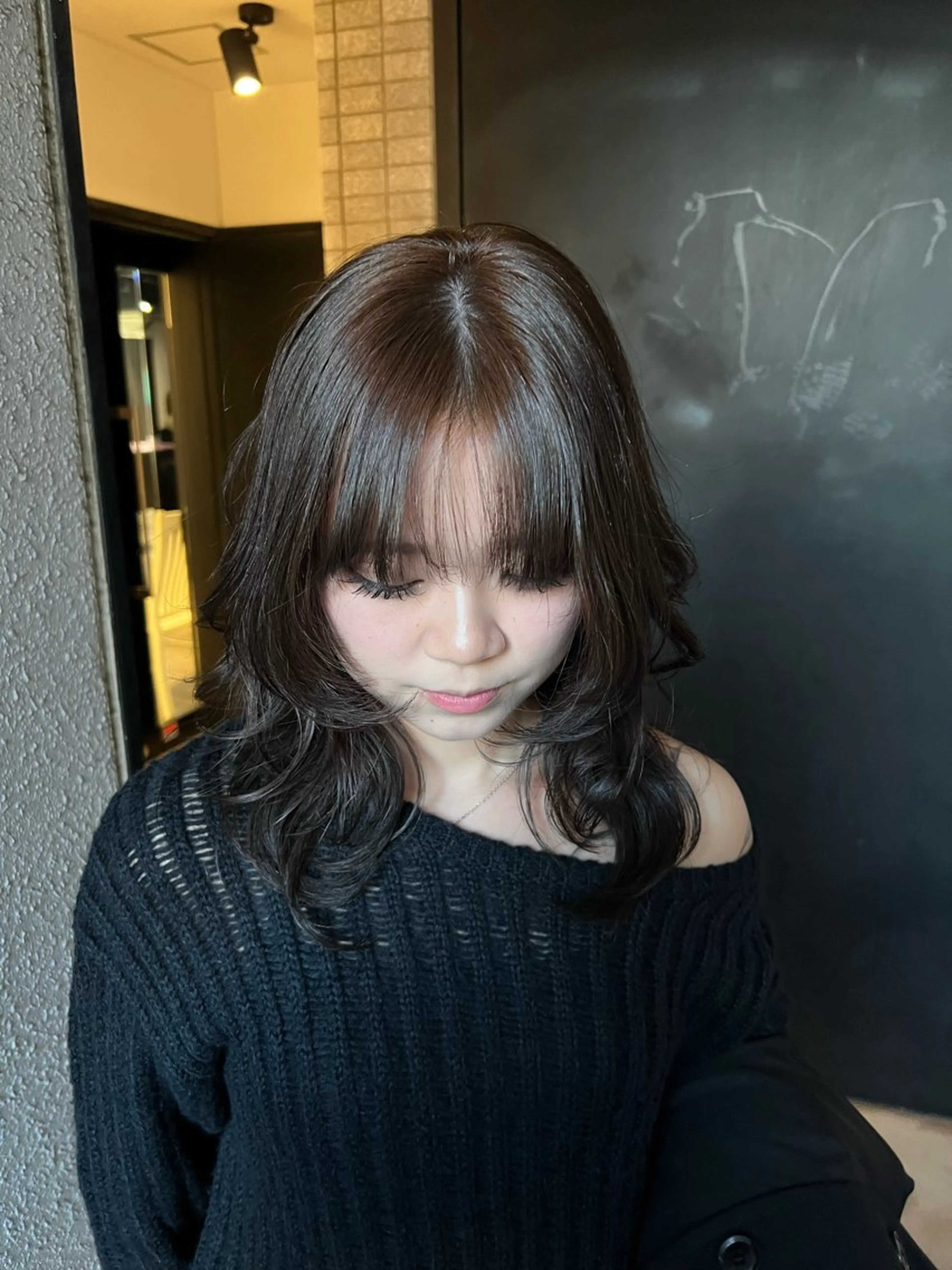 🌈平日限定🌈 カット+透明感ワンカラー+コーティングTRの写真