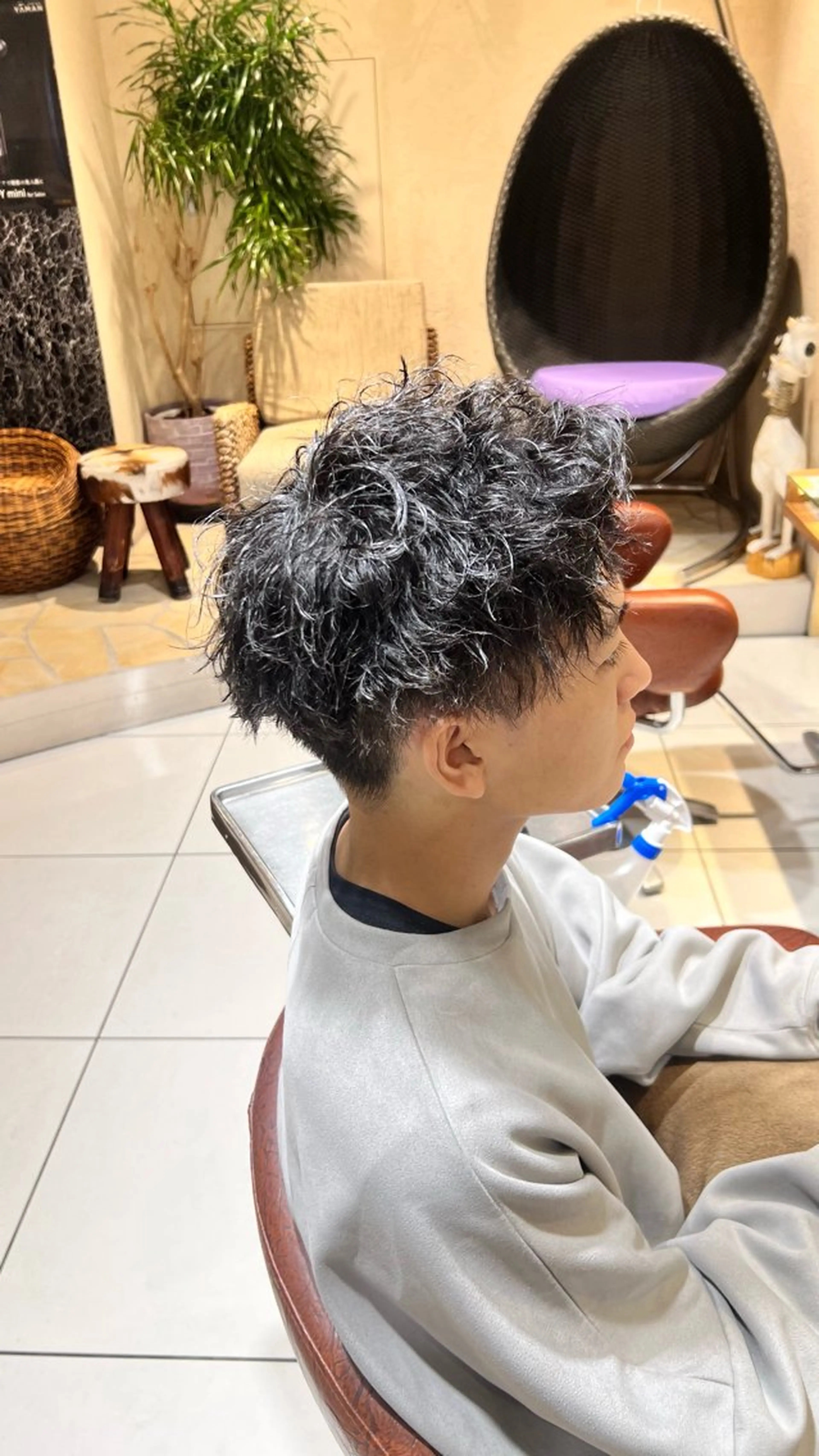 パーマ メンズ カット パーマ 新宿/メンズパーマ/ メンズ特化/和田瑞生のヘアスタイル