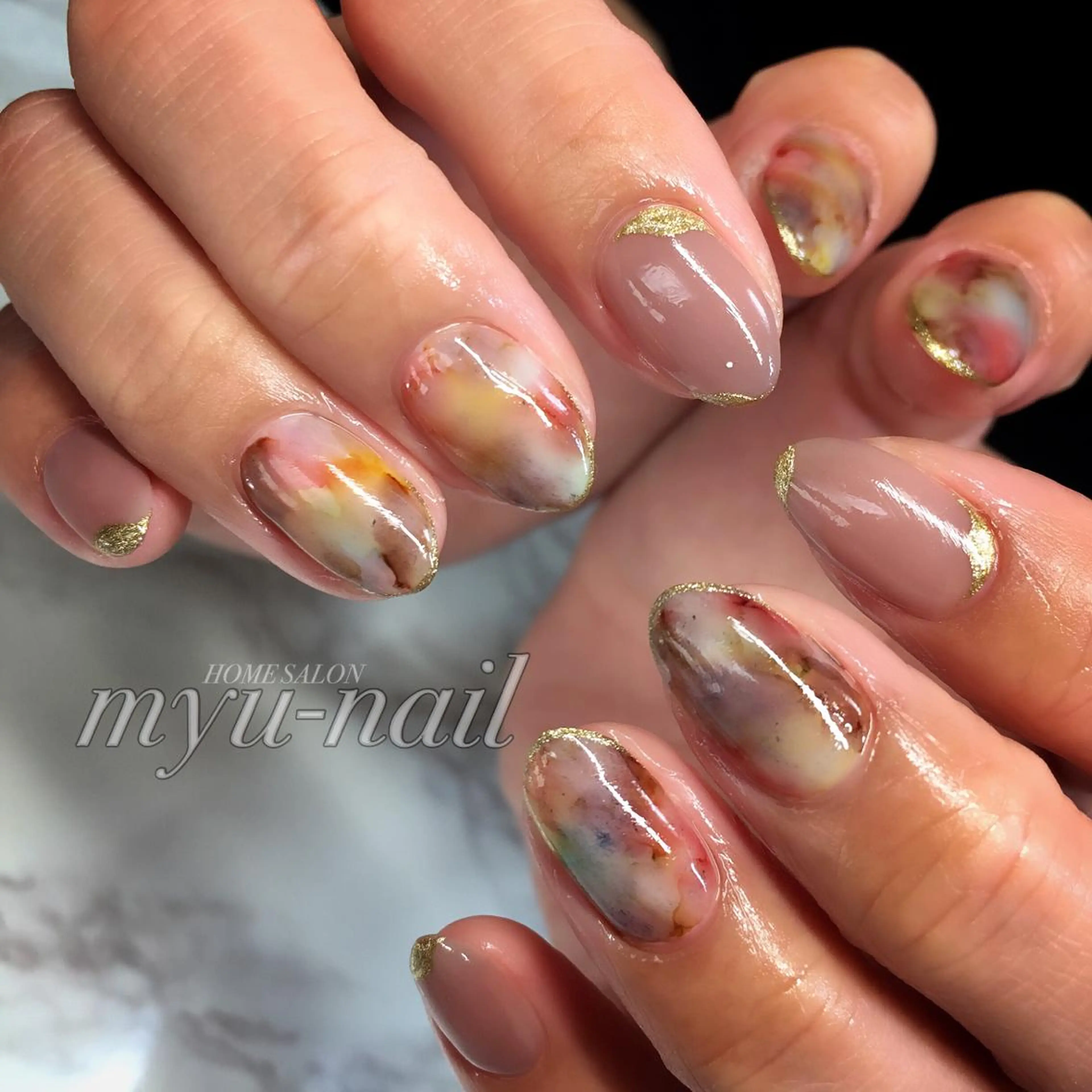 ネイル ホームサロン myu-nailのネイルデザイン
